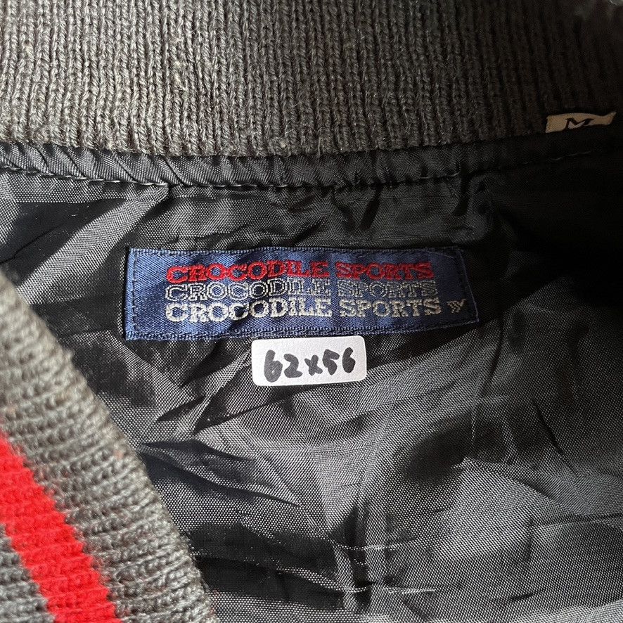 Other Vintage 90's Crocodile Sport Varsity Wool Jacket Size US M / EU 48-50 / 2 - 5 Thumbnail