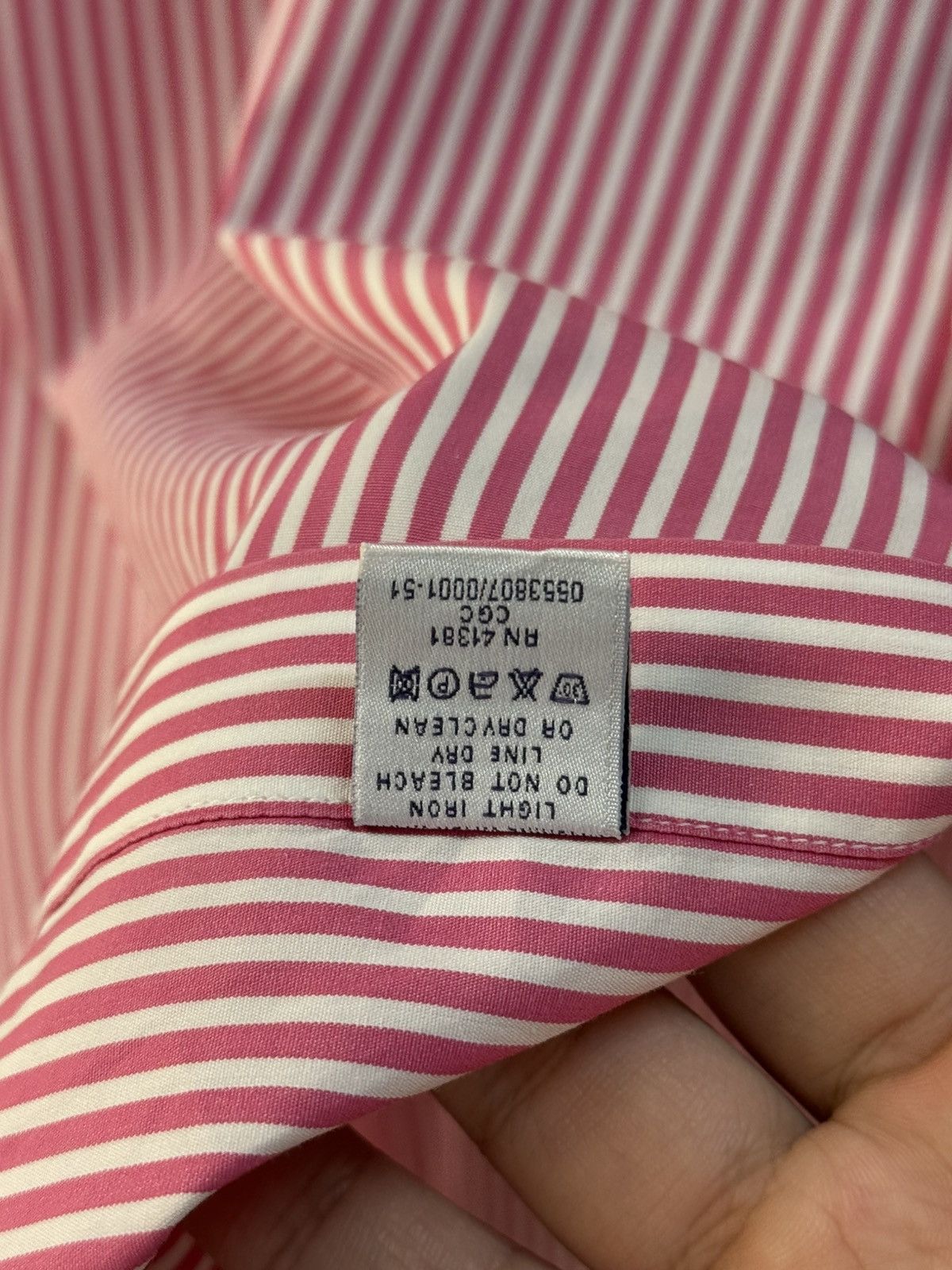 Ralph Lauren Purple Label Ralph Lauren Purple Label Striped Shirt Size US L / EU 52-54 / 3 - 7 Thumbnail