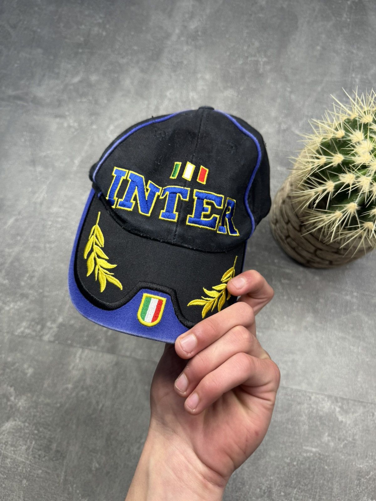 Vintage Vintage Inter Milan Cap Hat PSG Newcastle Manchester Size ONE SIZE - 11 Thumbnail