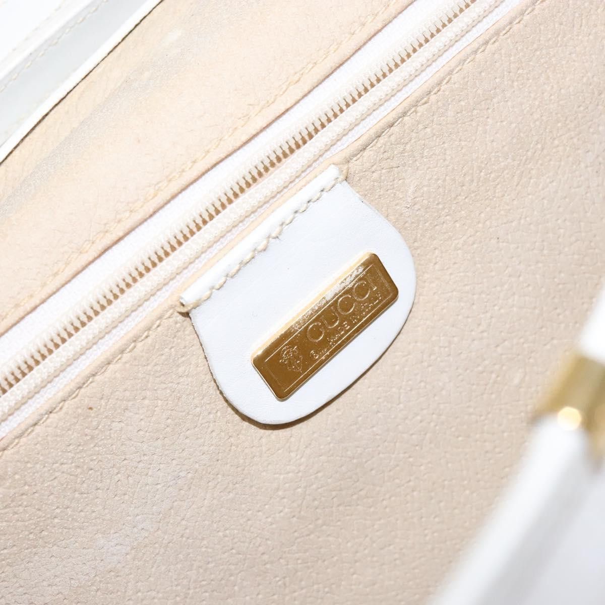Gucci GUCCI Micro GG Supreme Shoulder Bag Pvc White Gold 004 58 Size ONE SIZE - 18 Thumbnail