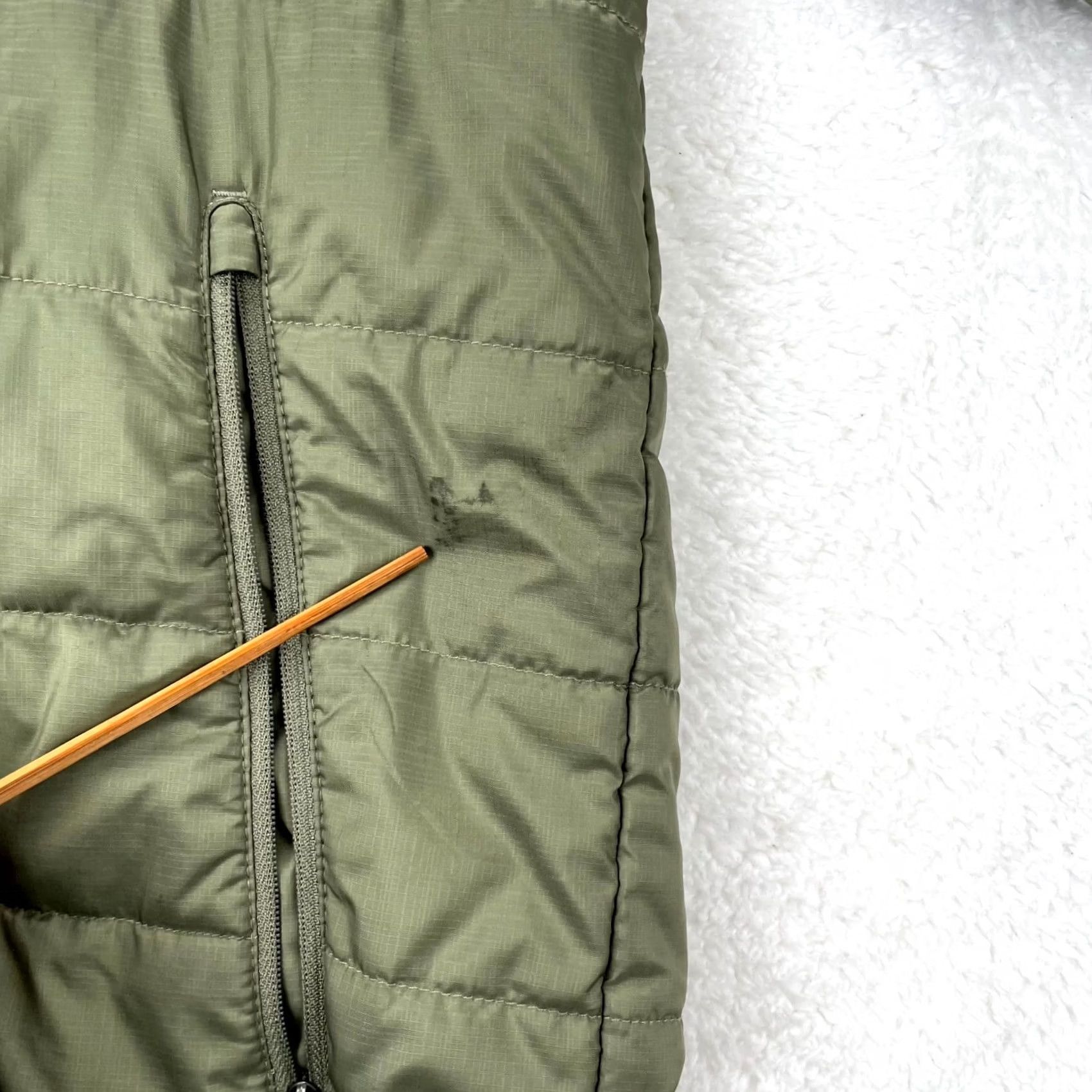 Nike VINTAGE Nike Jacket Mens L Green Reversible Puffer Coat Hooded Full Zip Jacket Size US L / EU 52-54 / 3 - 4 Thumbnail