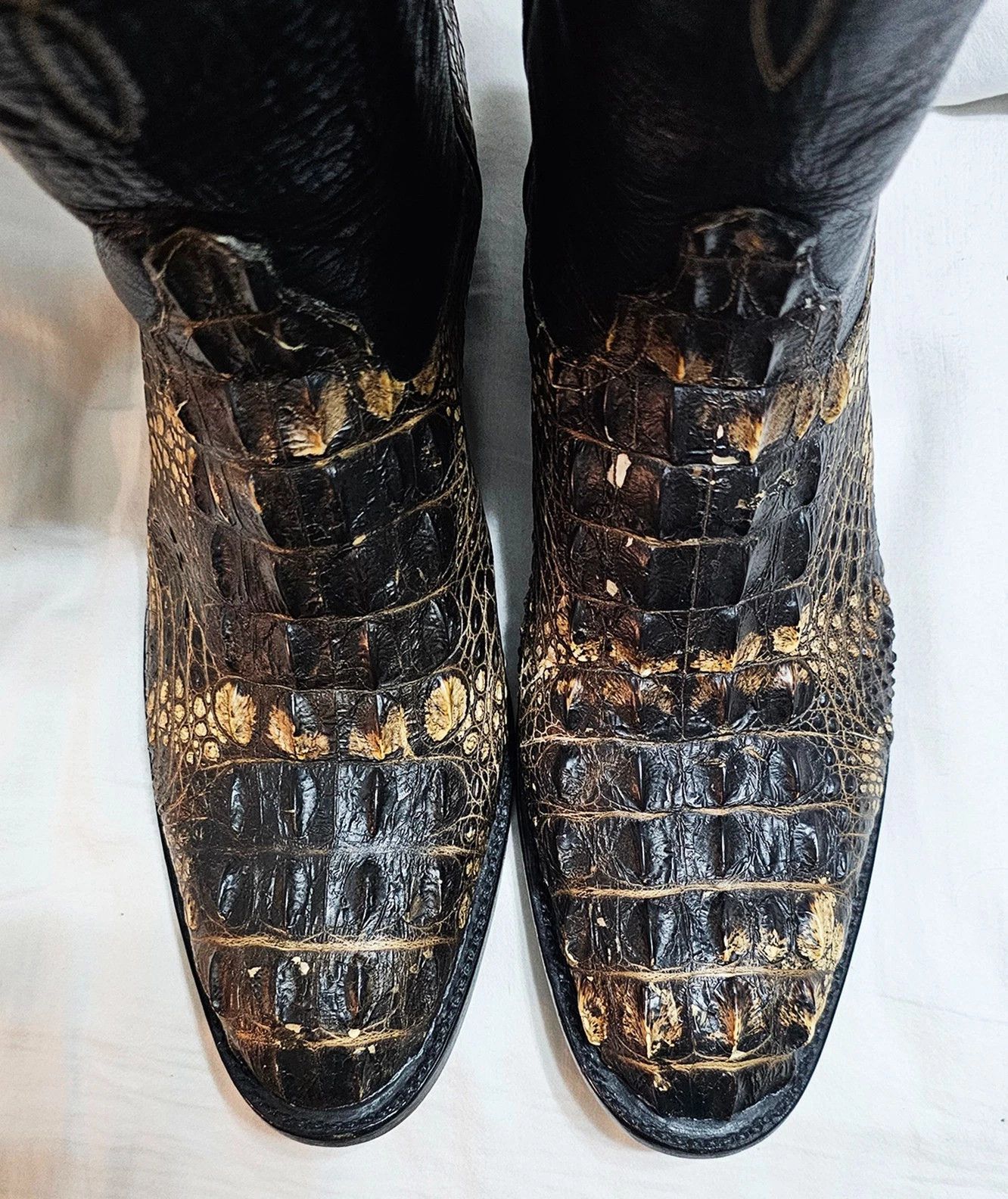 Other Alligator Cowboy Boots Natural Skin Size US 8 / EU 41 - 1 Thumbnail