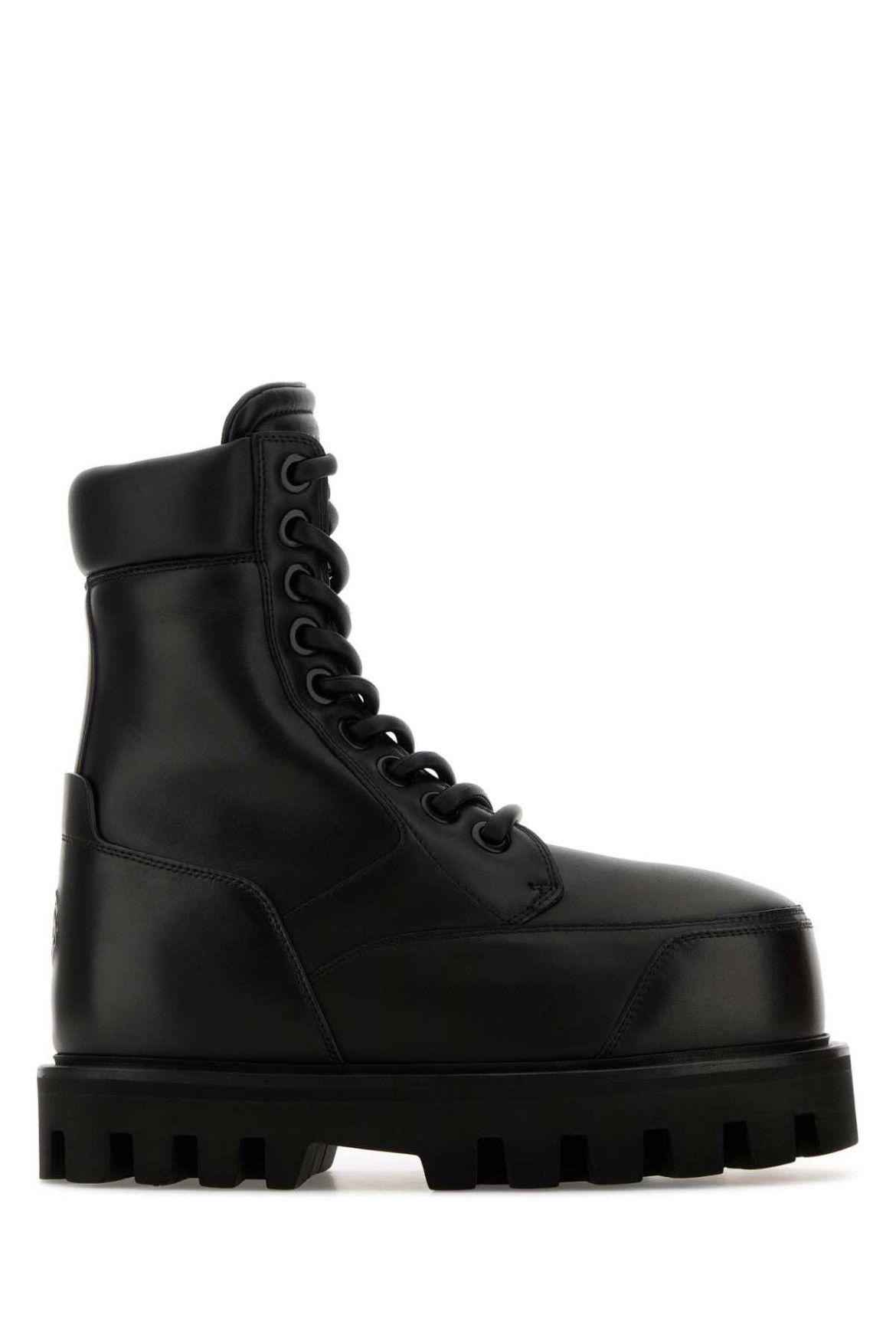 Alexander McQueen Black Leather Ankle Boots Size US 8 / IT 38 - 5 Thumbnail
