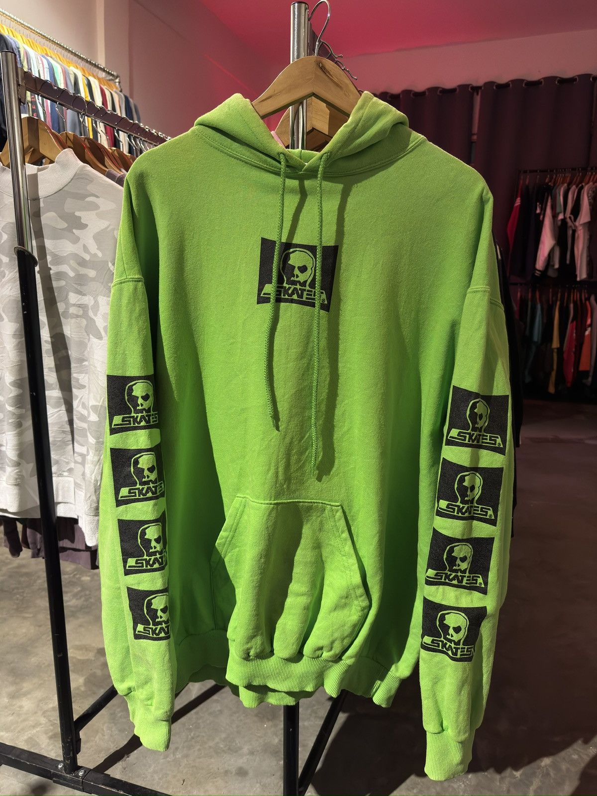 Vintage Skates Skullskates Hoodie Size US XL / EU 56 / 4 - 1 Thumbnail