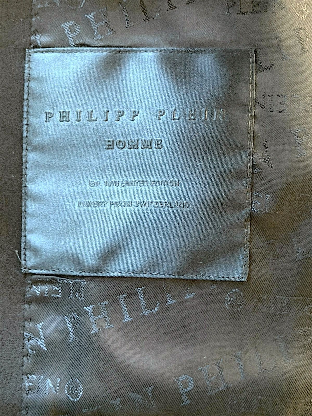 Philipp Plein Philipp Plein Crystal Skull Blazer Black Tailored Jacket Size 50L - 7 Thumbnail