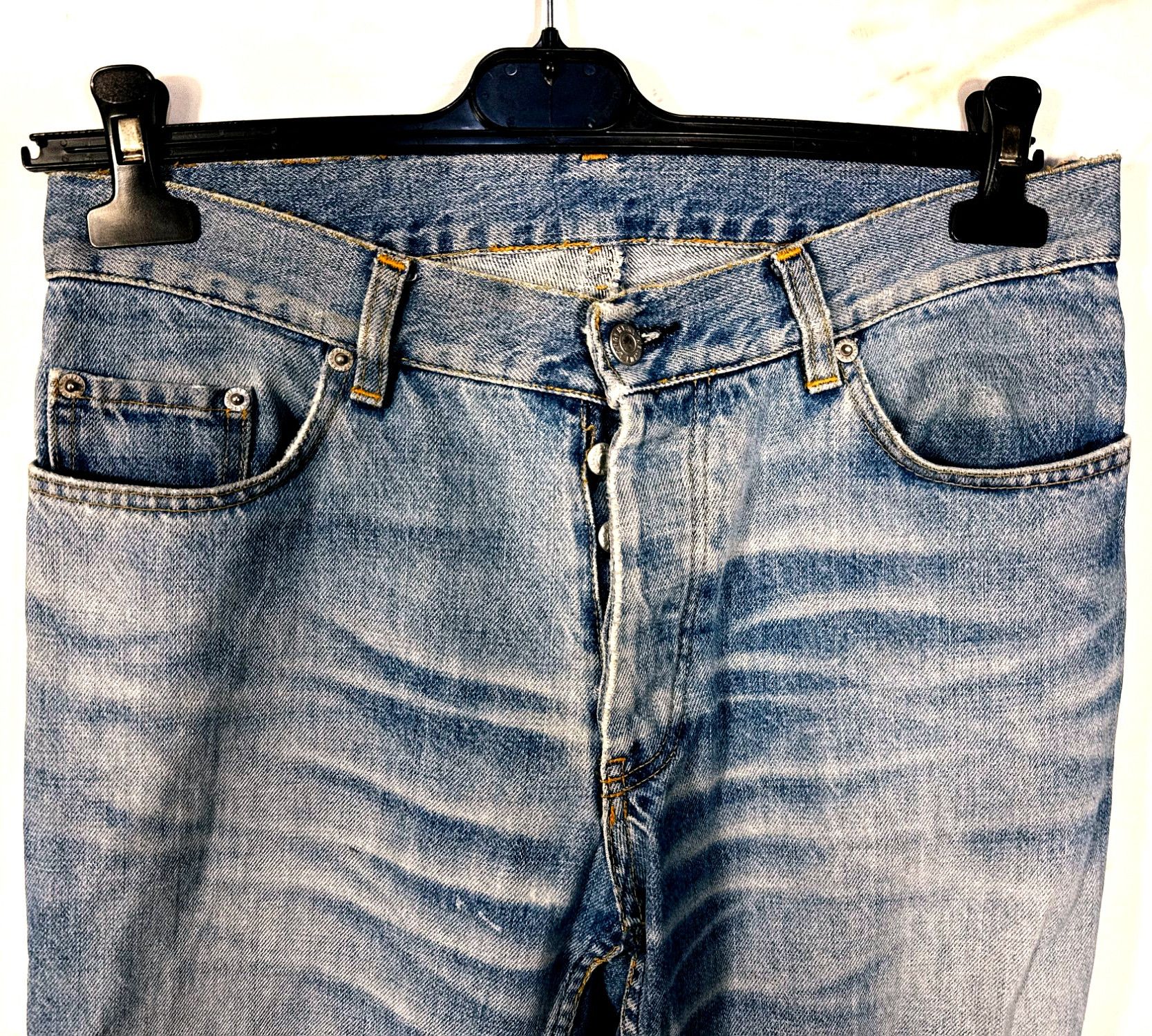 Helmut Lang Vintage sandem bootcut denim Size US 31 - 2 Thumbnail