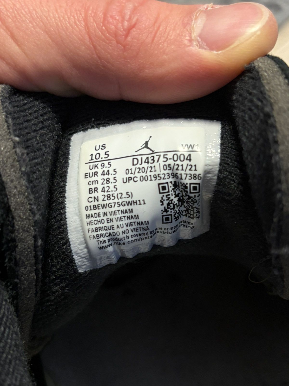Nike × Off-White Jordan 2 Retro Low x Off White - black blue 10.5 / 44.5 Size US 10.5 / EU 43-44 - 10 Thumbnail