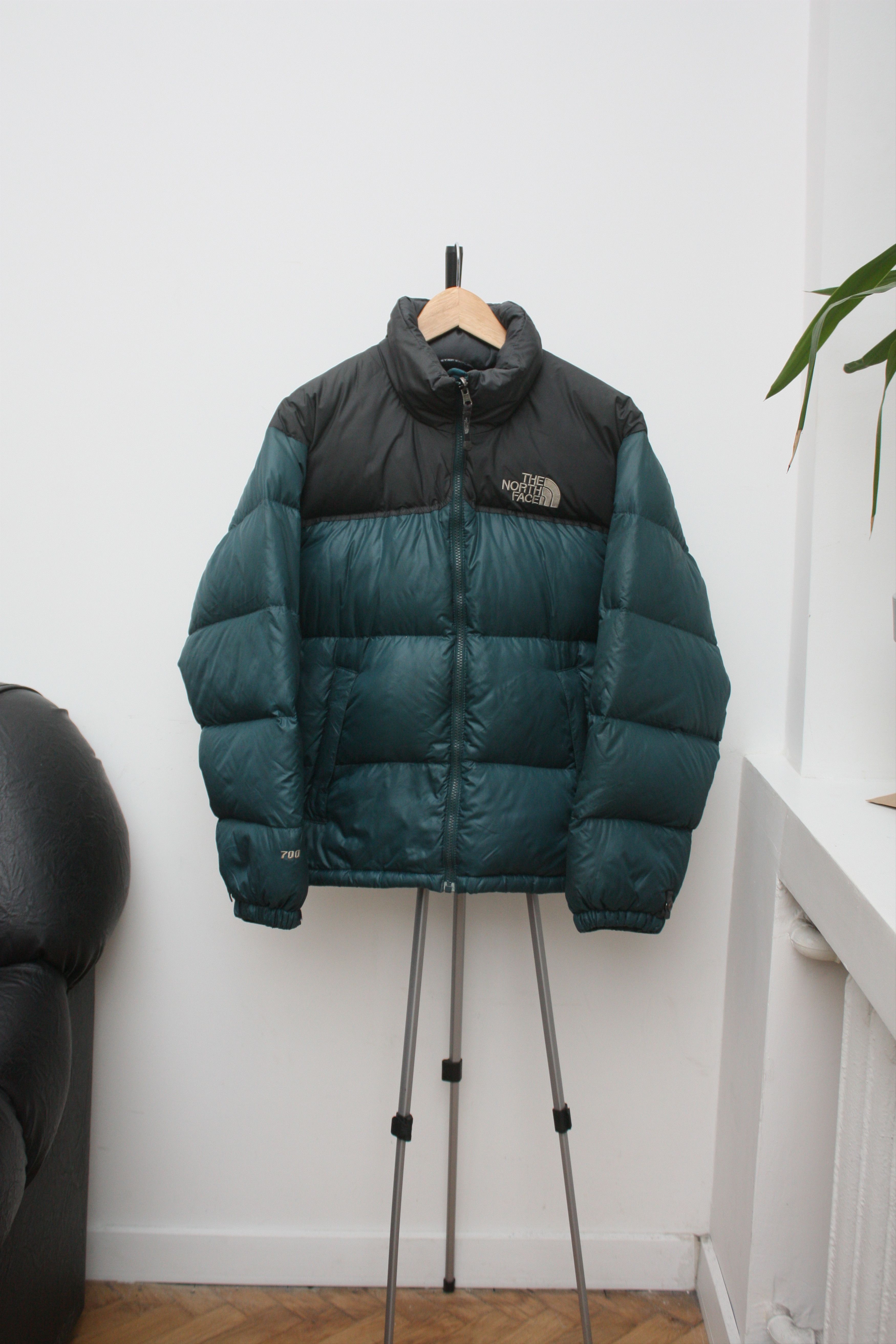 The North Face The North Face Nuptse Green Puffer Down Jacket Medium Size US S / EU 44-46 / 1 - 1 Thumbnail