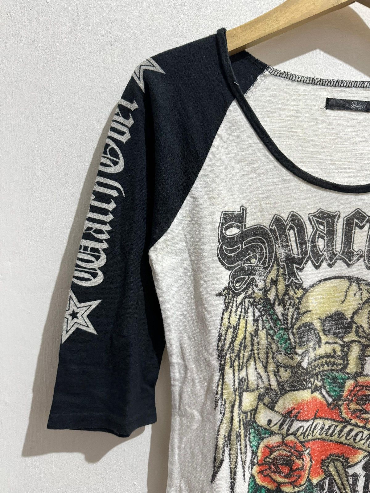 Hysteric Glamour × If Six Was Nine × Japanese Brand Y2k Salyge skull rose ifsixwasnine longsleeve Size US M / EU 48-50 / 2 - 4 Thumbnail