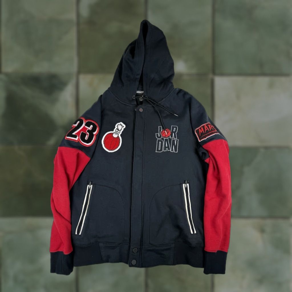 Jordan Brand Nike Jordan Marvin the Martian Full Zip Jumpman Jacket L Multicolor Men Jacket Size US L / EU 52-54 / 3 - 1 Thumbnail