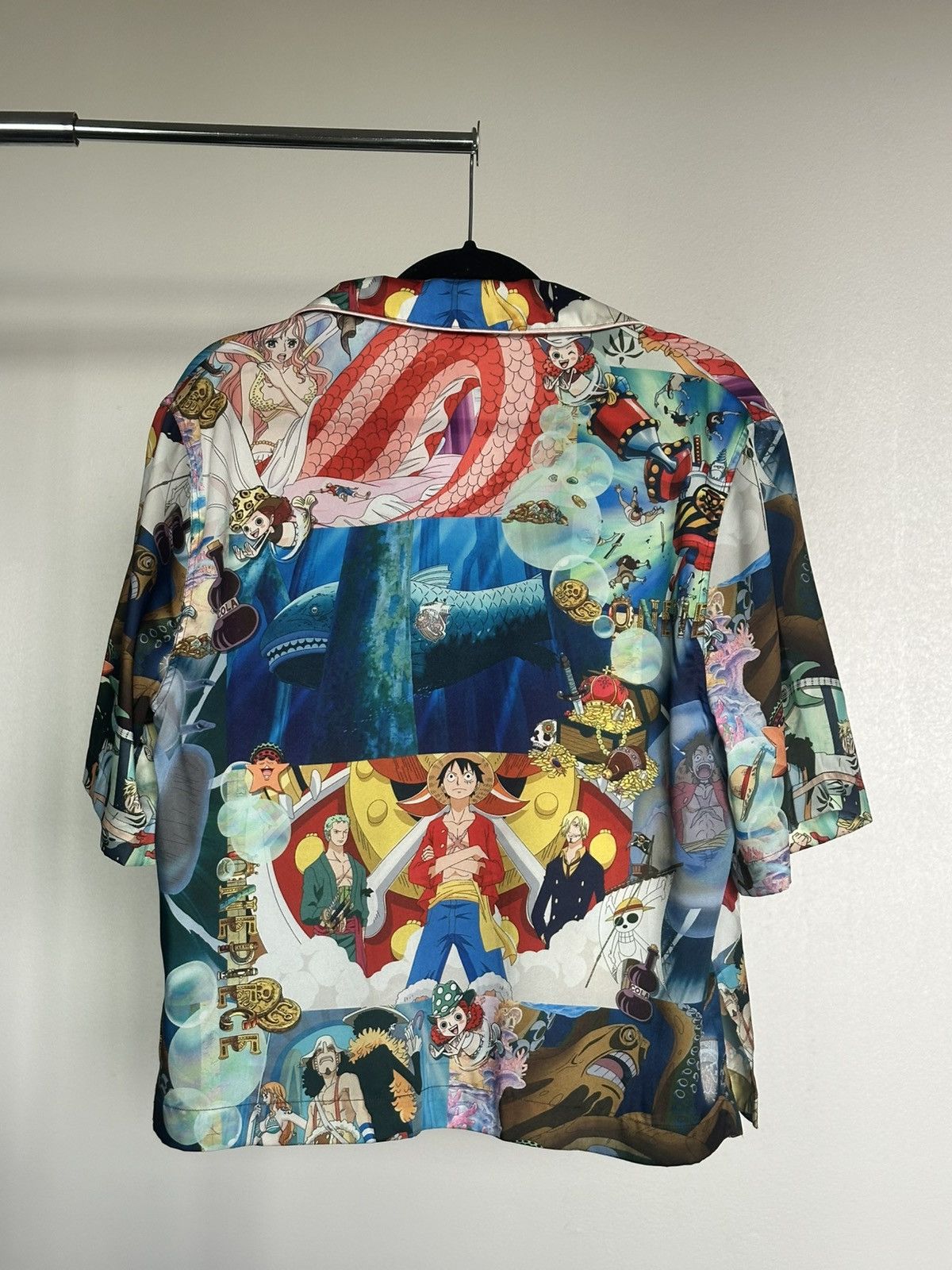 GCDS GCDS anime silk short sleeve button down Size US S / EU 44-46 / 1 - 2 Thumbnail
