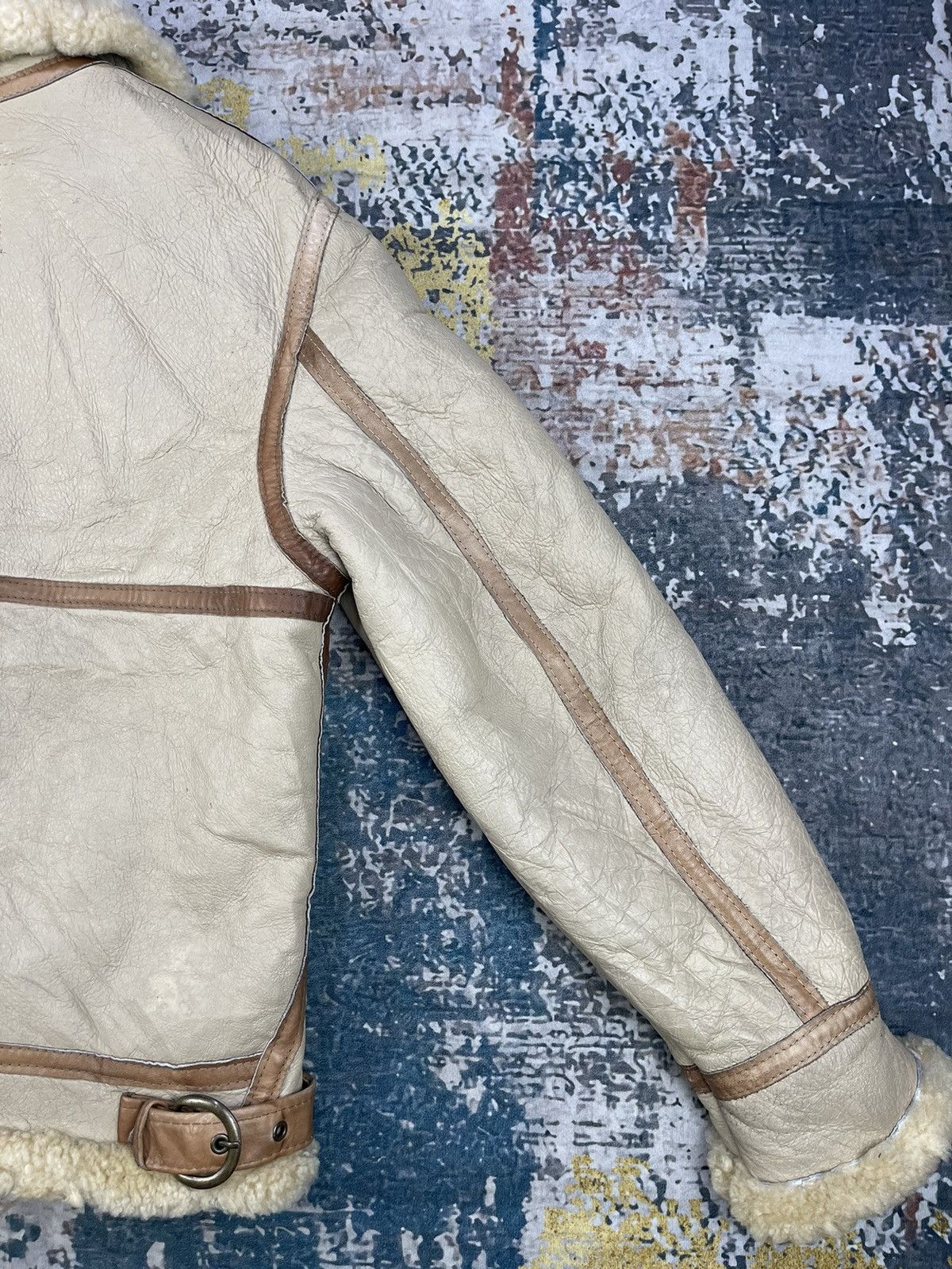 Schott Vtg Schott USAAF Type B-3 Shearling Bombers Size US XXS / EU 40 - 6 Thumbnail