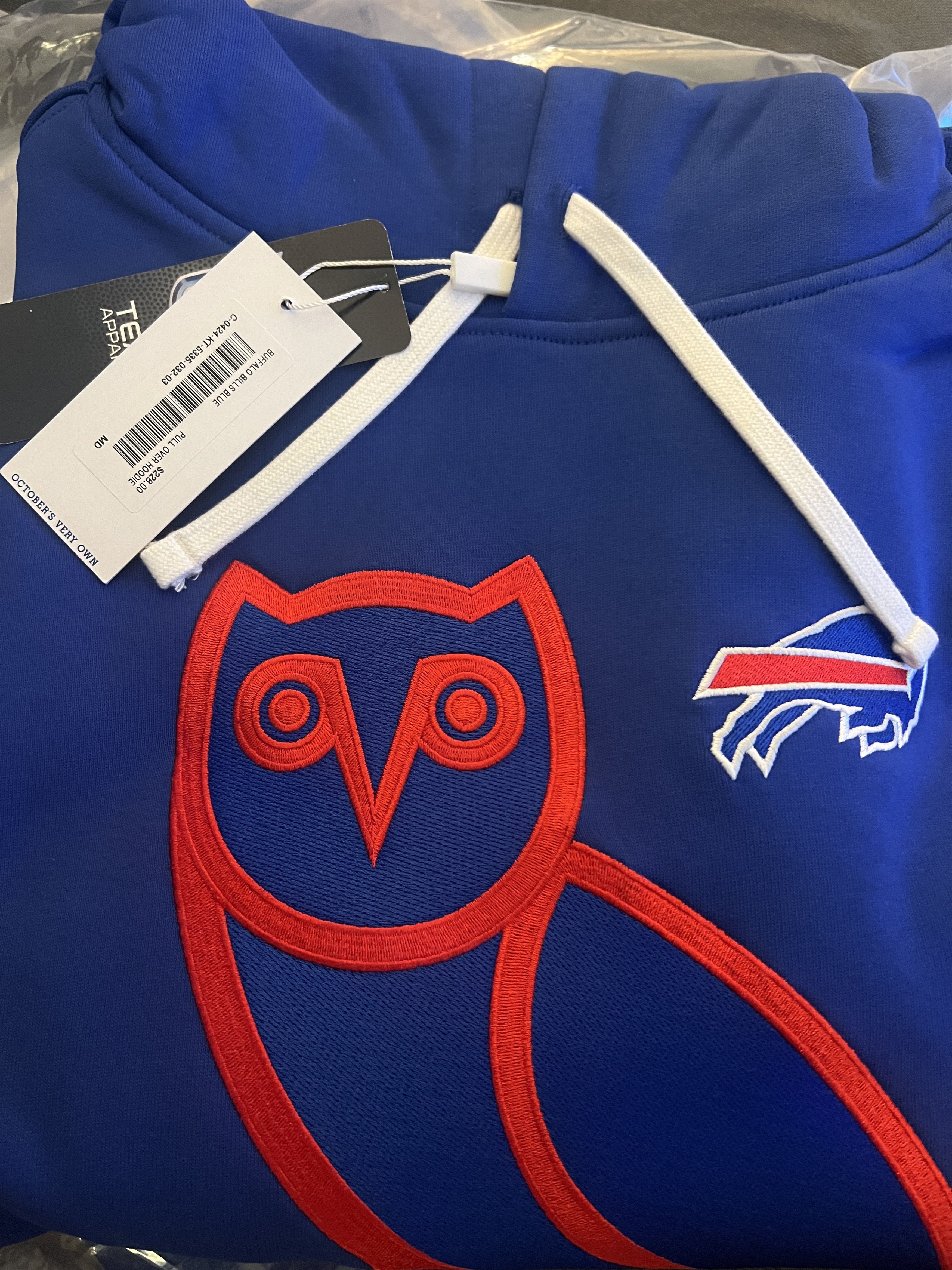 Drake OVO x NFL BUFFALO BILLS OG HOODIE Size US M / EU 48-50 / 2 - 6 Thumbnail