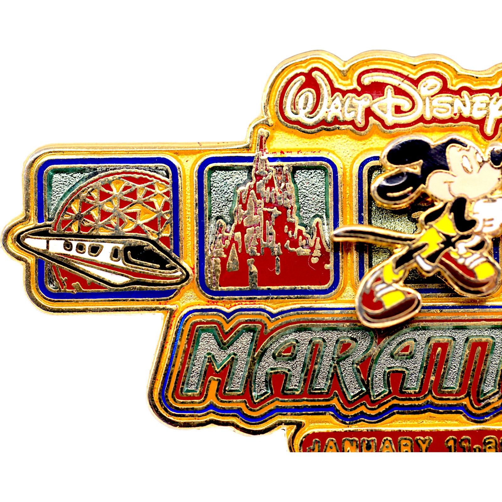 Disney Walt Disney World Marathon 2004 Limited Edition /3500 Pin Size ONE SIZE - 2 Thumbnail