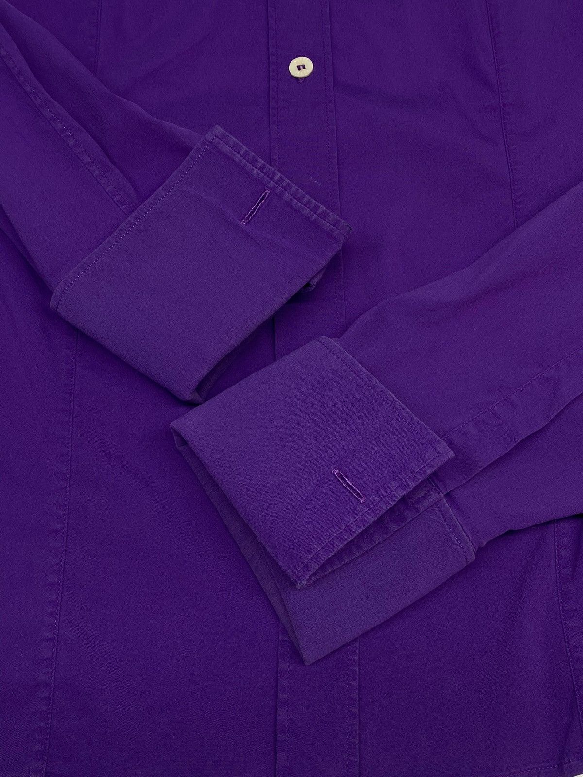 Gucci × Vintage Vintage Gucci Women’s purple Button Up Shirt Size 46 Size L / US 10 / IT 46 - 18 Thumbnail