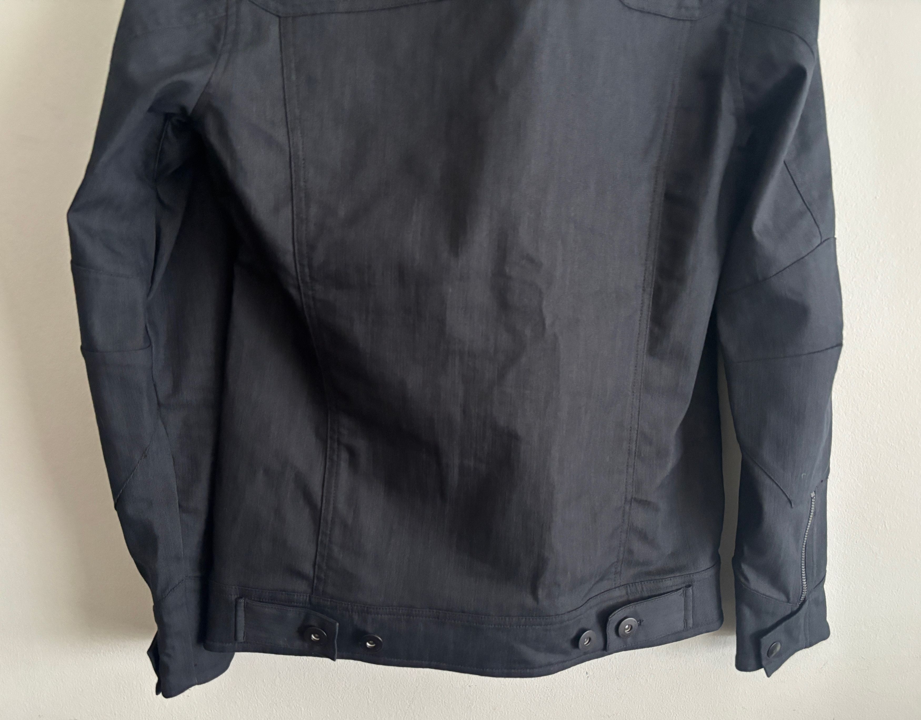 Mission Workshop $485 The Stack Black Denim Schoeller Jacket - XS/ Small Size US XS / EU 42 / 0 - 8 Thumbnail