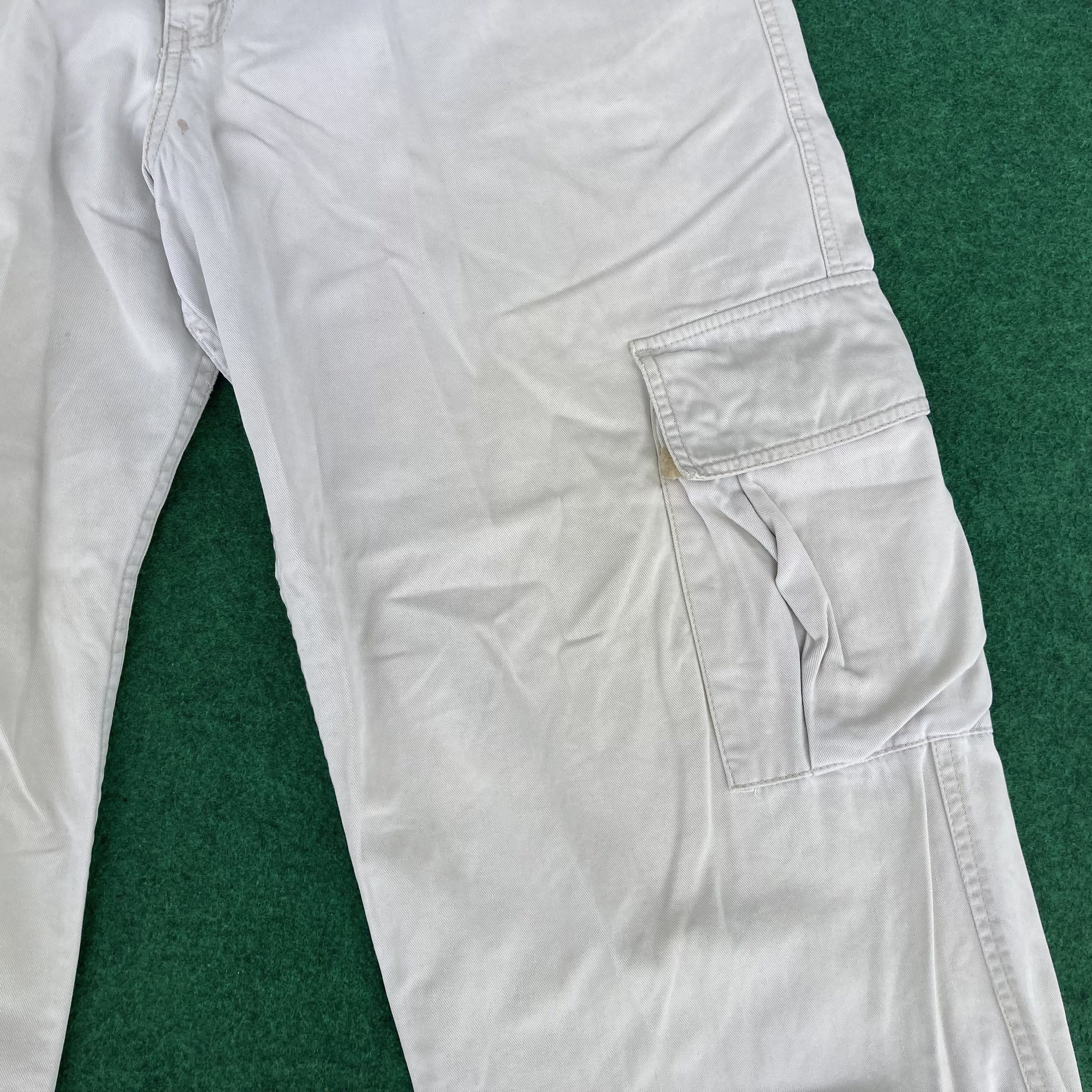 Levi's × Vintage Vtg Levis Silvertab Baggy Cargo Pant 90s Jeans Size US 36 / EU 52 - 7 Thumbnail