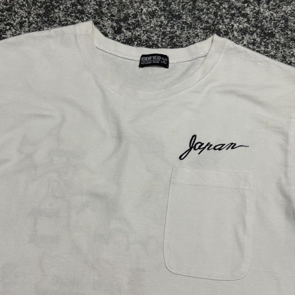Japanese Brand 🔴 MODIFIED SUKAJAN Japan Pocket Tee 🔴 Size US M / EU 48-50 / 2 - 3 Thumbnail
