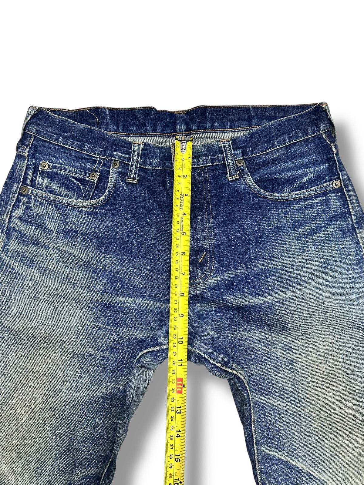 Denime × Japanese Brand × Vintage Denime 80's Vintage Wideleg Jeans With Mudwash Stye Size US 32 / EU 48 - 15 Thumbnail