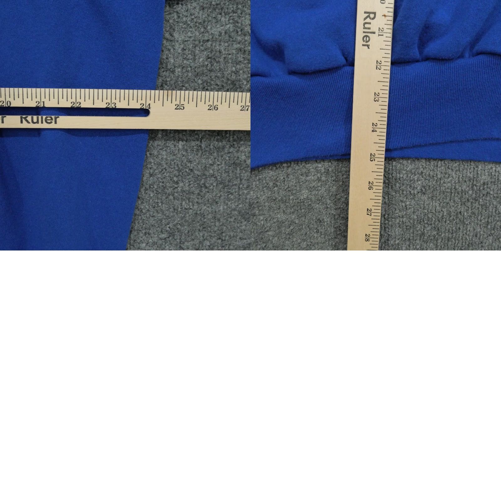 Vintage VINTAGE Sweatshirt Mens Large Raglan Sleeve 80s 90s Blue Cotton Logo Pullover Crew Neck Regular/100% Cotton 90s Size US L / EU 52-54 / 3 - 8 Thumbnail