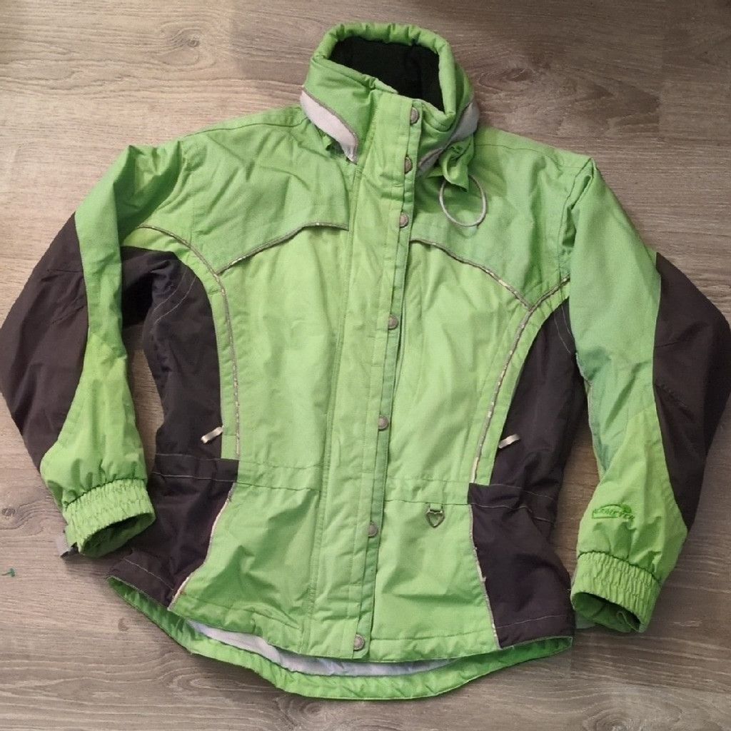 Obermeyer Obermeyer Green Ridgeline Hydro Block Cell Ski Coat Size 8 Size M / US 6-8 / IT 42-44 - 2 Thumbnail