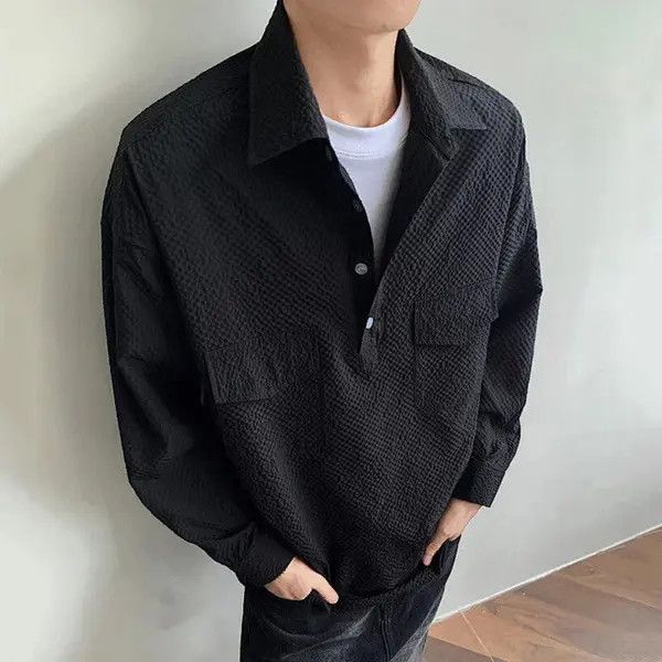 Other Kawamura x Mirai Textured Throwover Shirt Size US M / EU 48-50 / 2 - 3 Thumbnail