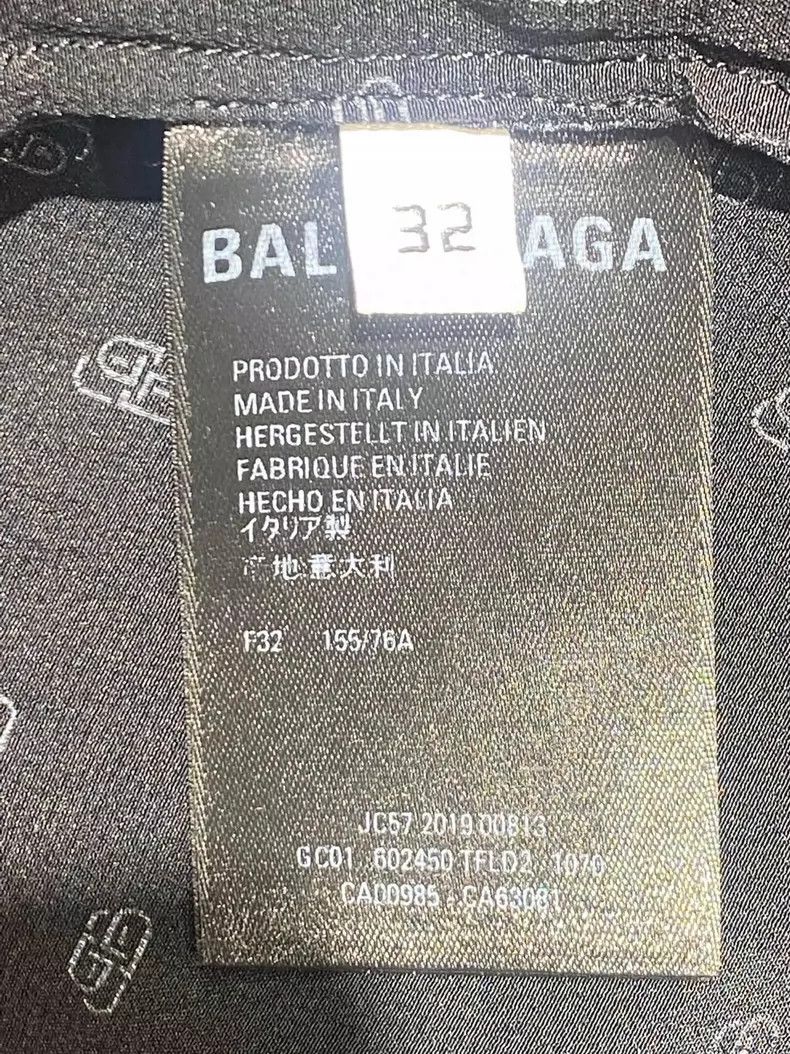 Balenciaga Balenciaga size 32 BB lock full logo mulberry silk shirt Size S / US 4 / IT 40 - 4 Thumbnail