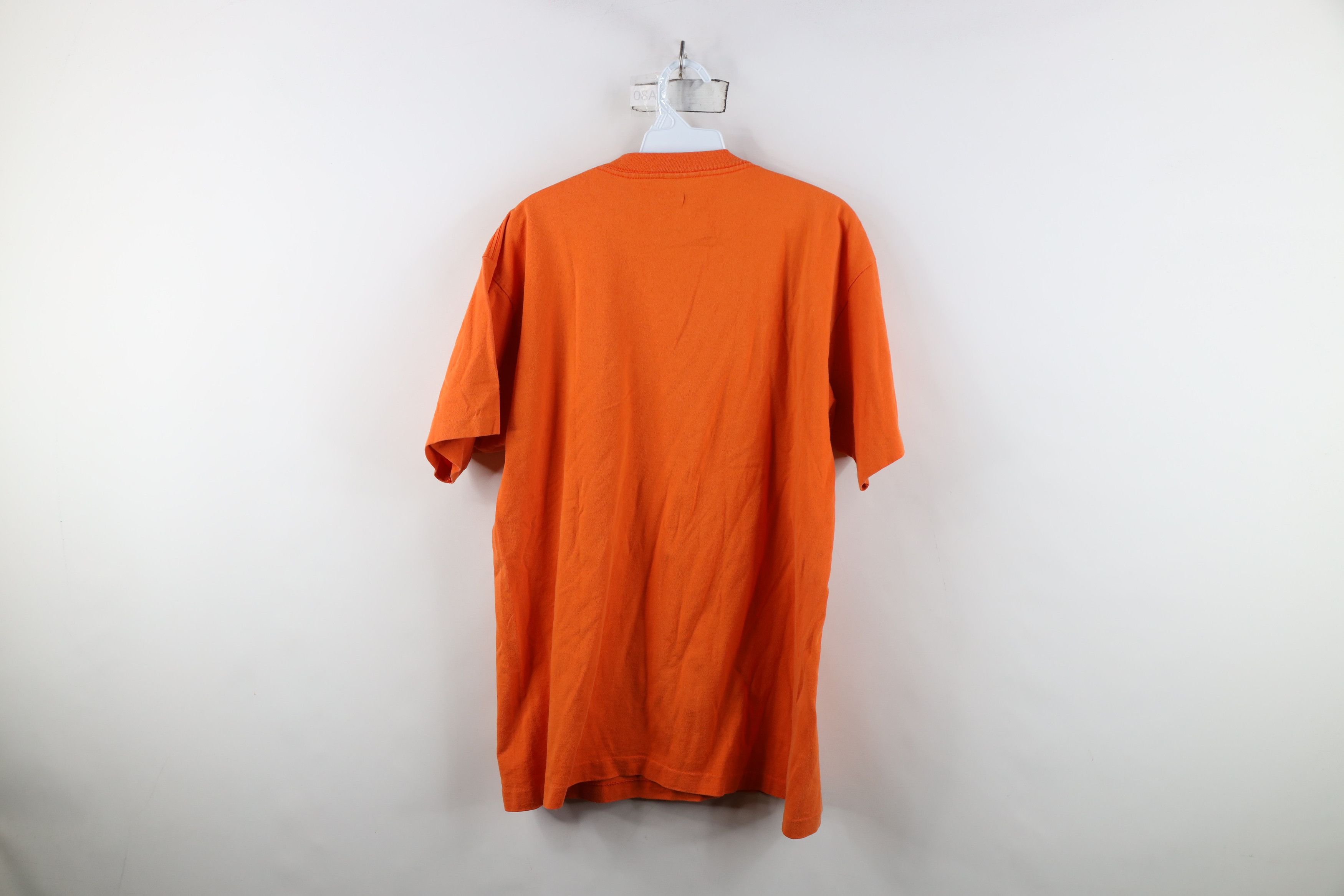 Vintage Vintage 90s City Michigan Tribal Sun T-Shirt Orange USA Size US L / EU 52-54 / 3 - 12 Thumbnail