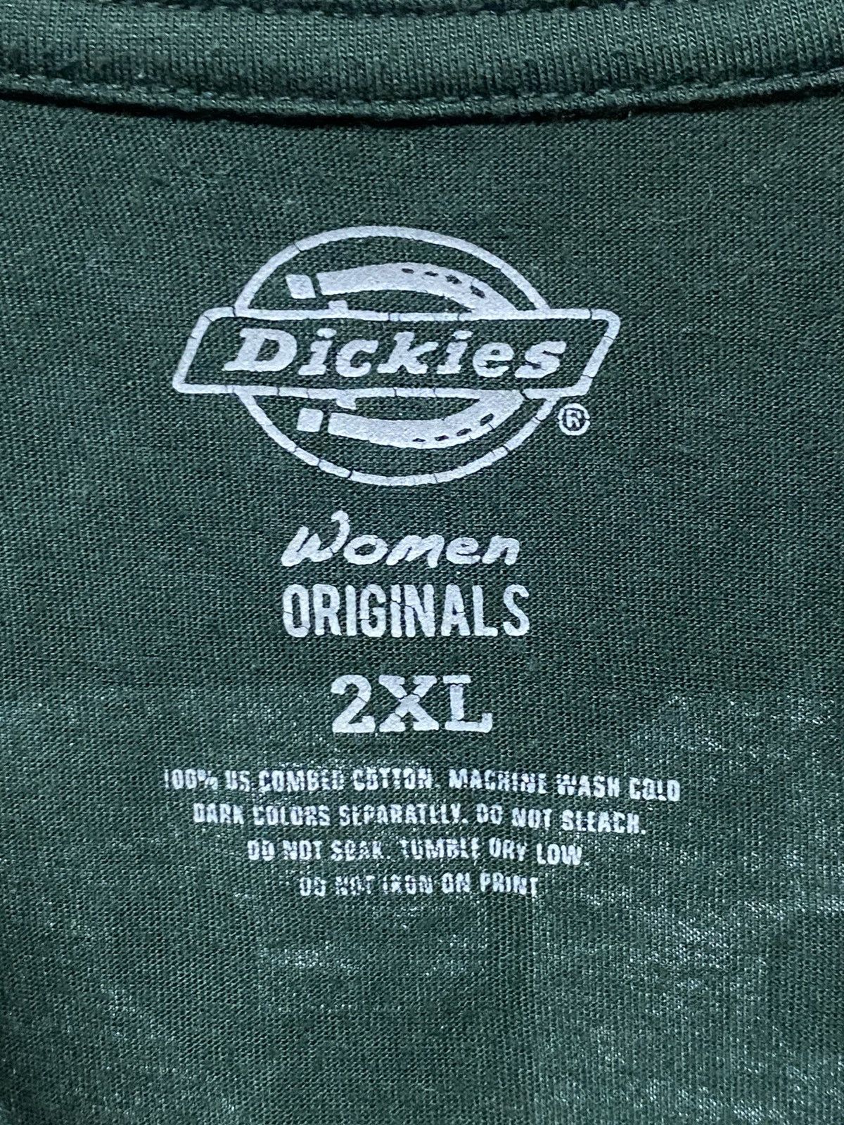 Dickies Dickies Embroidered Logo Women Tee Size XXL / US 16-18 / IT 52-54 - 6 Thumbnail