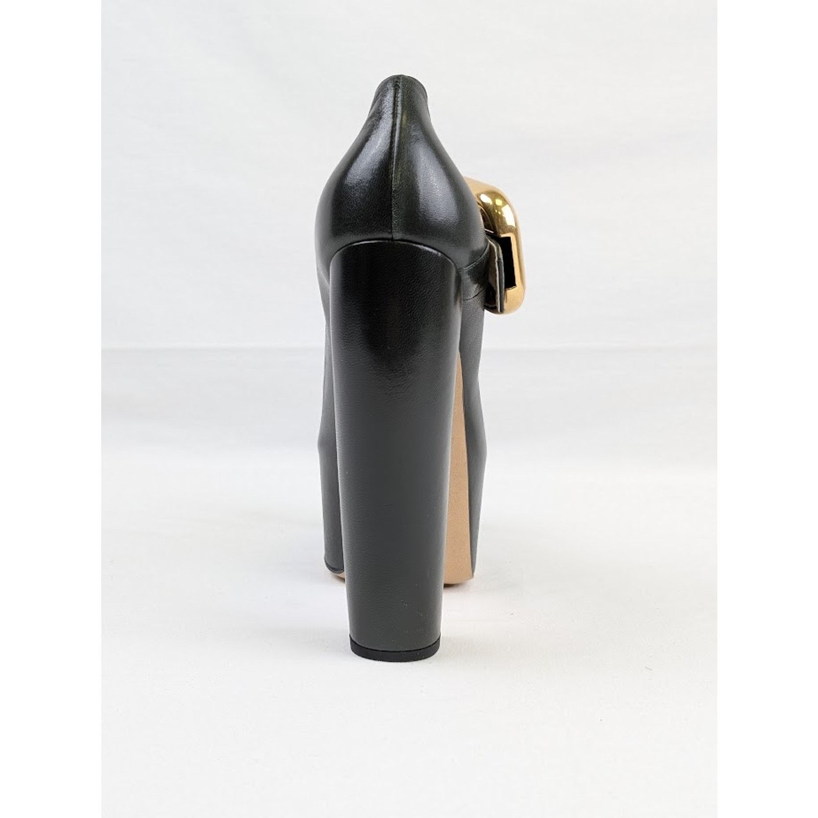 Bottega Veneta o1rshd1 Nappa Mostra Pumps Club In Dark Green Size US 8 / IT 38 - 5 Thumbnail