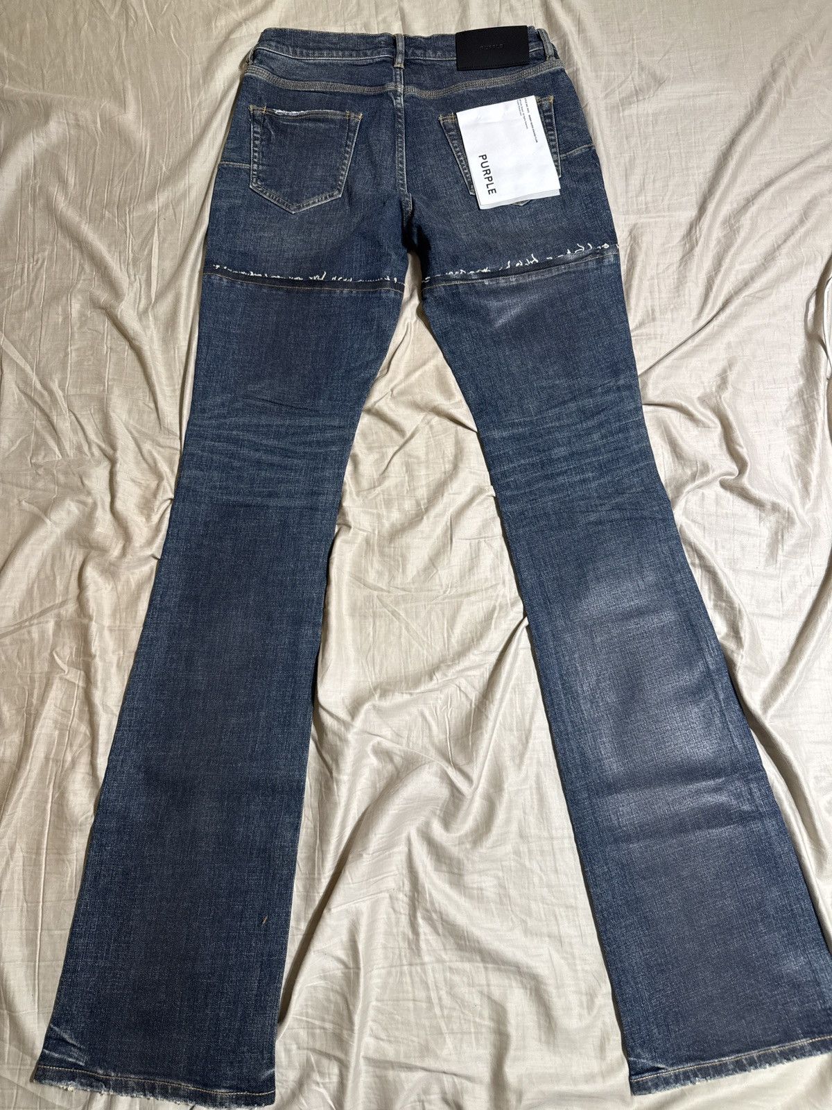 Purple Brand Purple Brand- P072 Rinse Coated Double Waist Size US 31 - 2 Thumbnail