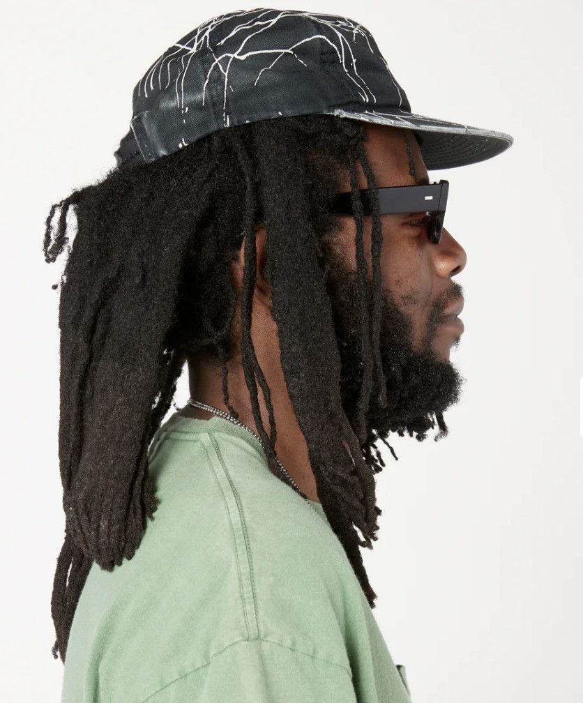 Gallery Dept. o1mle0725 Size: OS / Atk Paint Stripe Hat / Cap in Black Size ONE SIZE - 8 Thumbnail