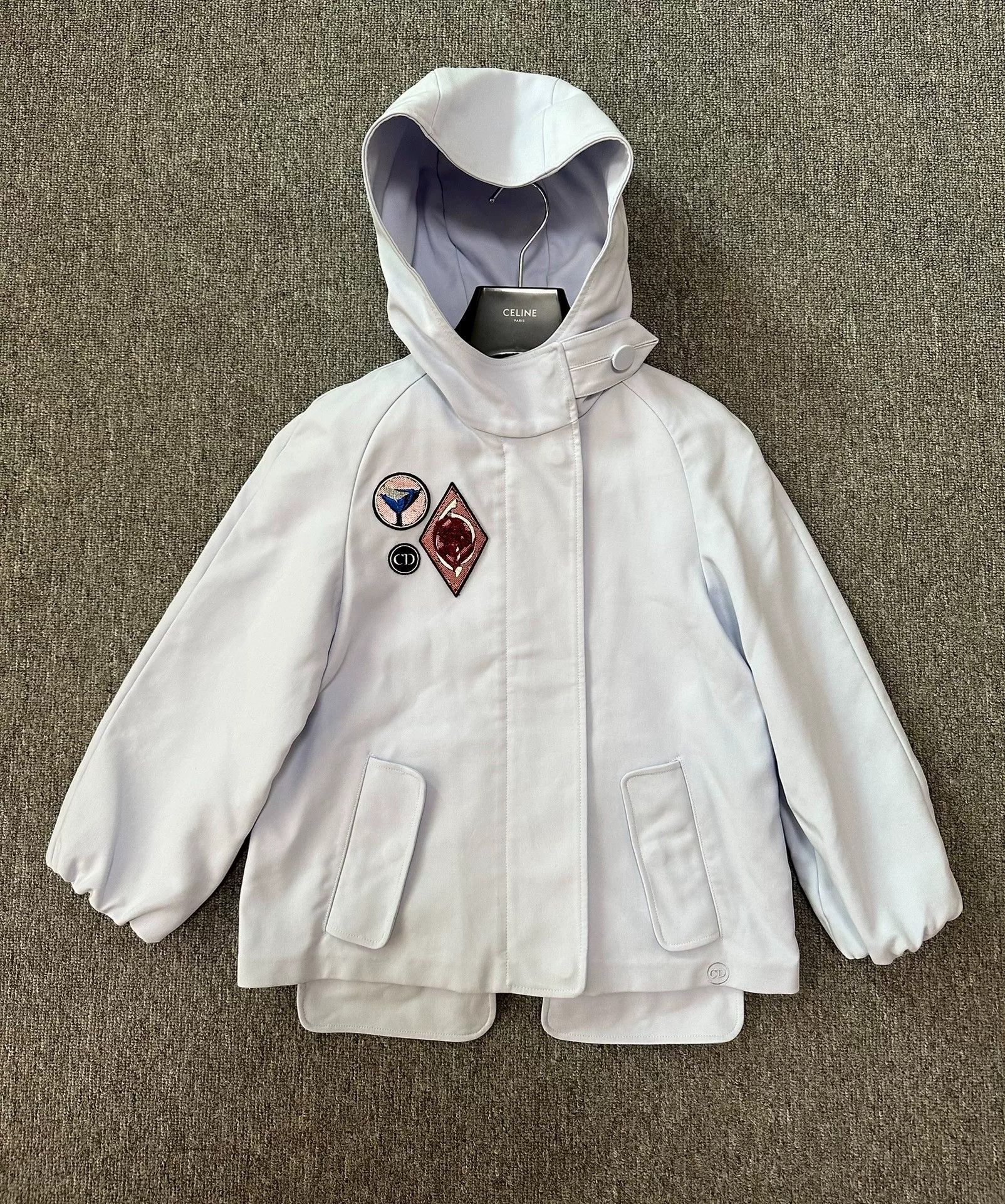 Dior Hooded Zipped Jacket