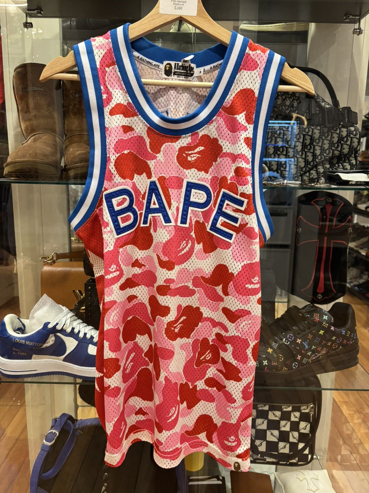 Bape Bape Camo Basketball Jersey Size US M / EU 48-50 / 2 - 1 Thumbnail