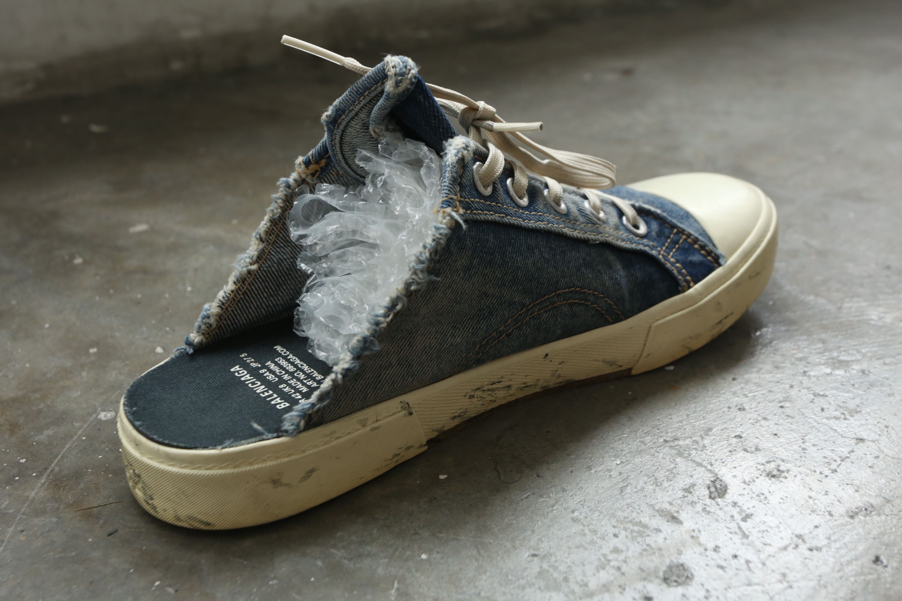 Balenciaga Balenciaga - S/S 23 - Paris Denim Mule Sneakers Size US 9 / EU 42 - 10 Thumbnail