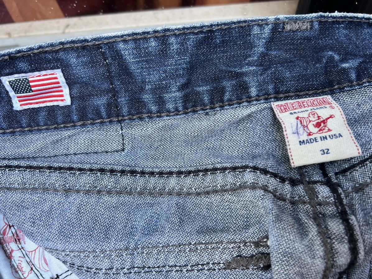 Vintage 2000s True Religion Blue Denim Straight Leg Jeans