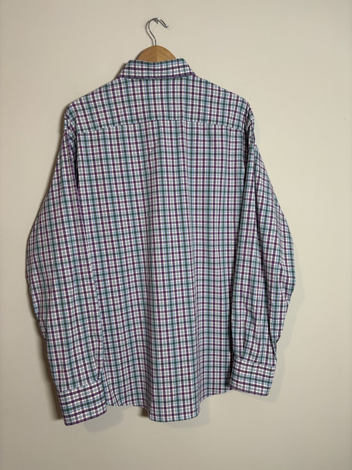 Peter Millar Peter Millar Summer Comfort Button Up Dress Shirt Plaid XL Size US XL / EU 56 / 4 - 4 Thumbnail