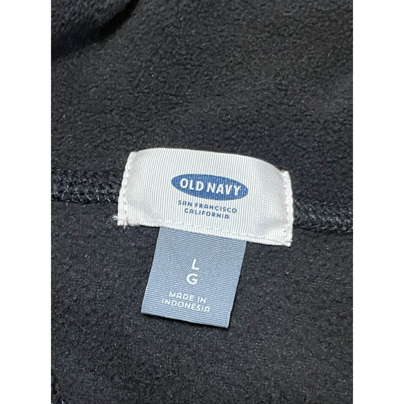 Old Navy Old Navy Sweater Womens Size L Black 1/4 Zip Up Long Sleeve Pullover Size L / US 10 / IT 46 - 7 Thumbnail