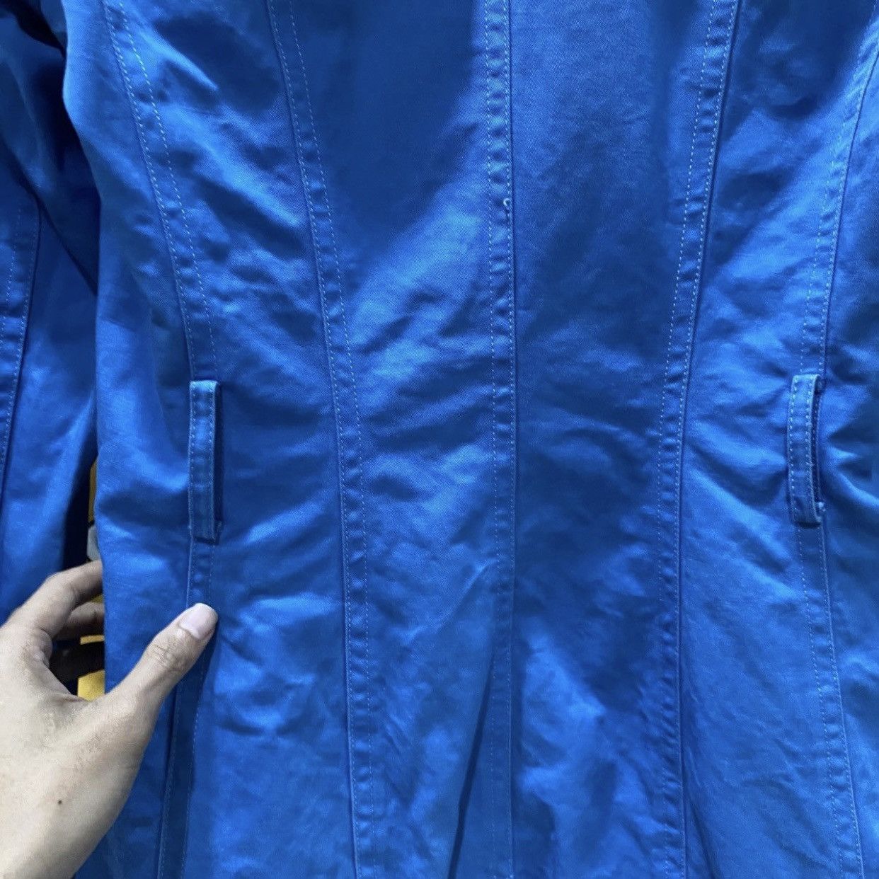 Burberry Archival Burberry Cerulean Blue Double-Breasted Trench Coat Size XS / US 0-2 / IT 36-38 - 18 Thumbnail