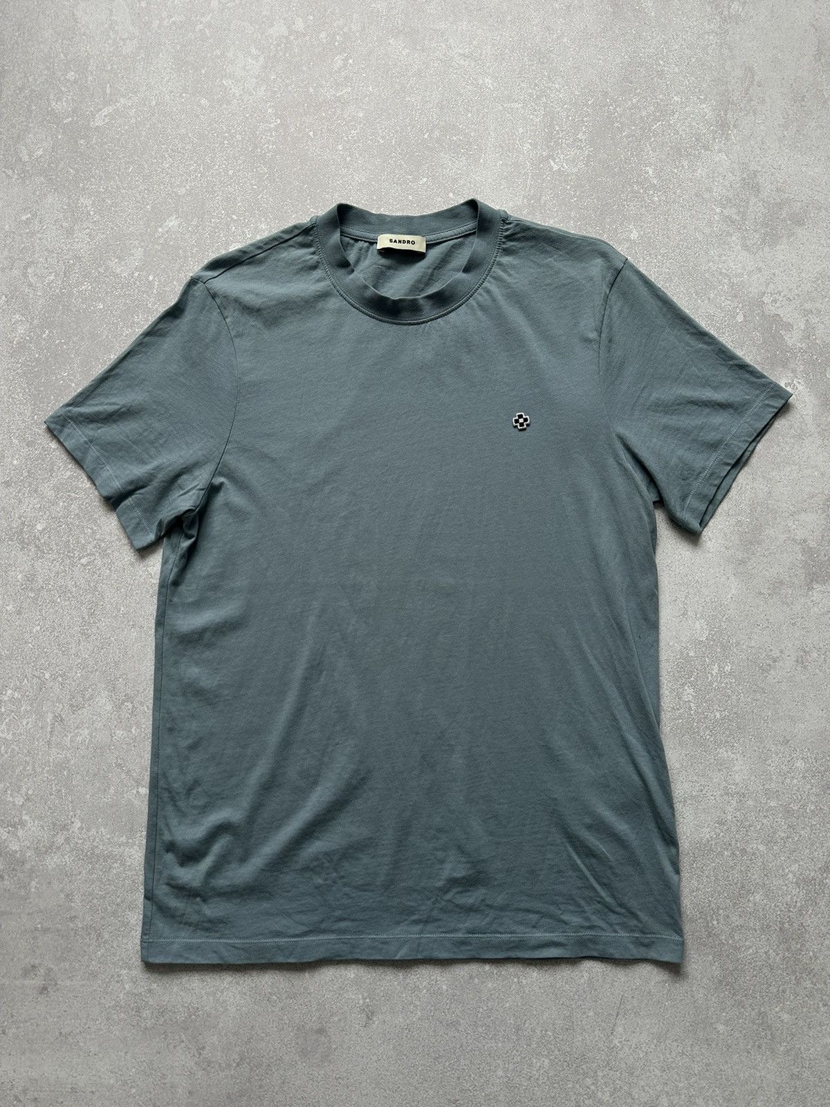 Sandro T-shirt Sandro short sleeve blue size M Size US M / EU 48-50 / 2 - 1 Thumbnail