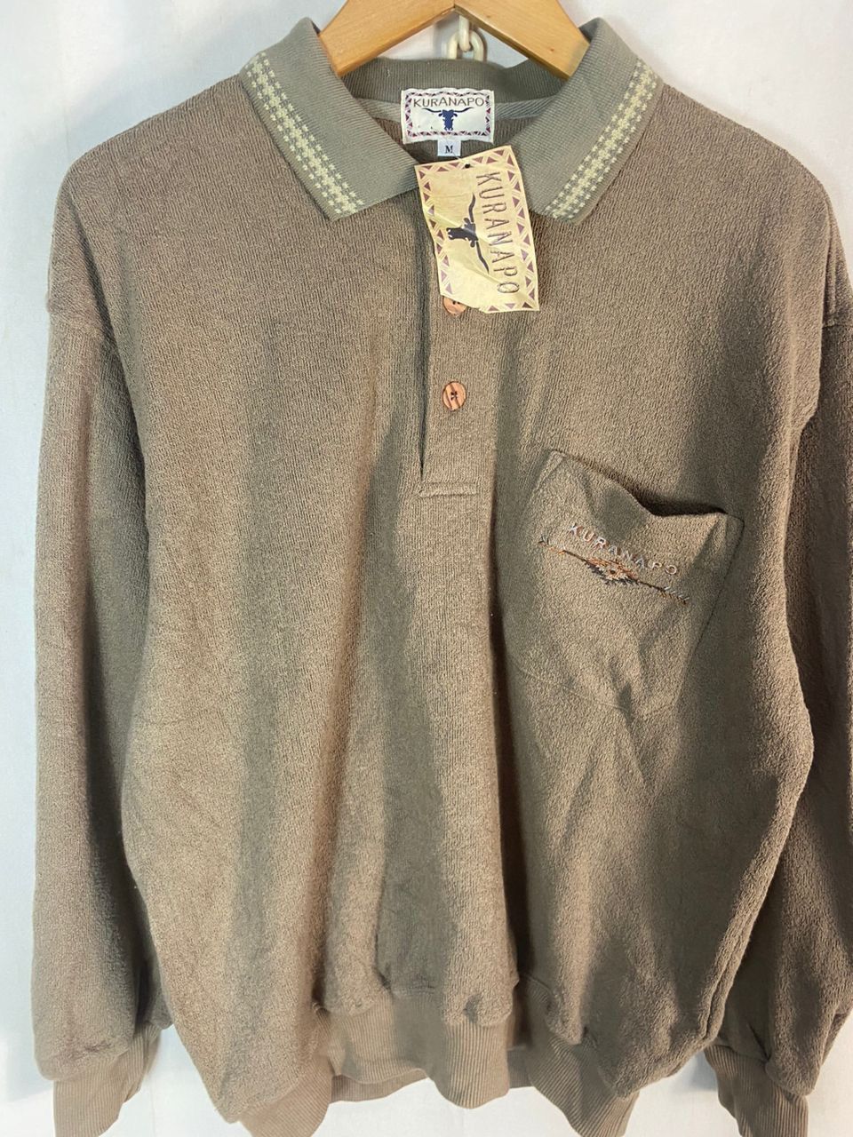 Native Vintage kuranapo single pocket sweatshirt new with tag Size US M / EU 48-50 / 2 - 2 Thumbnail