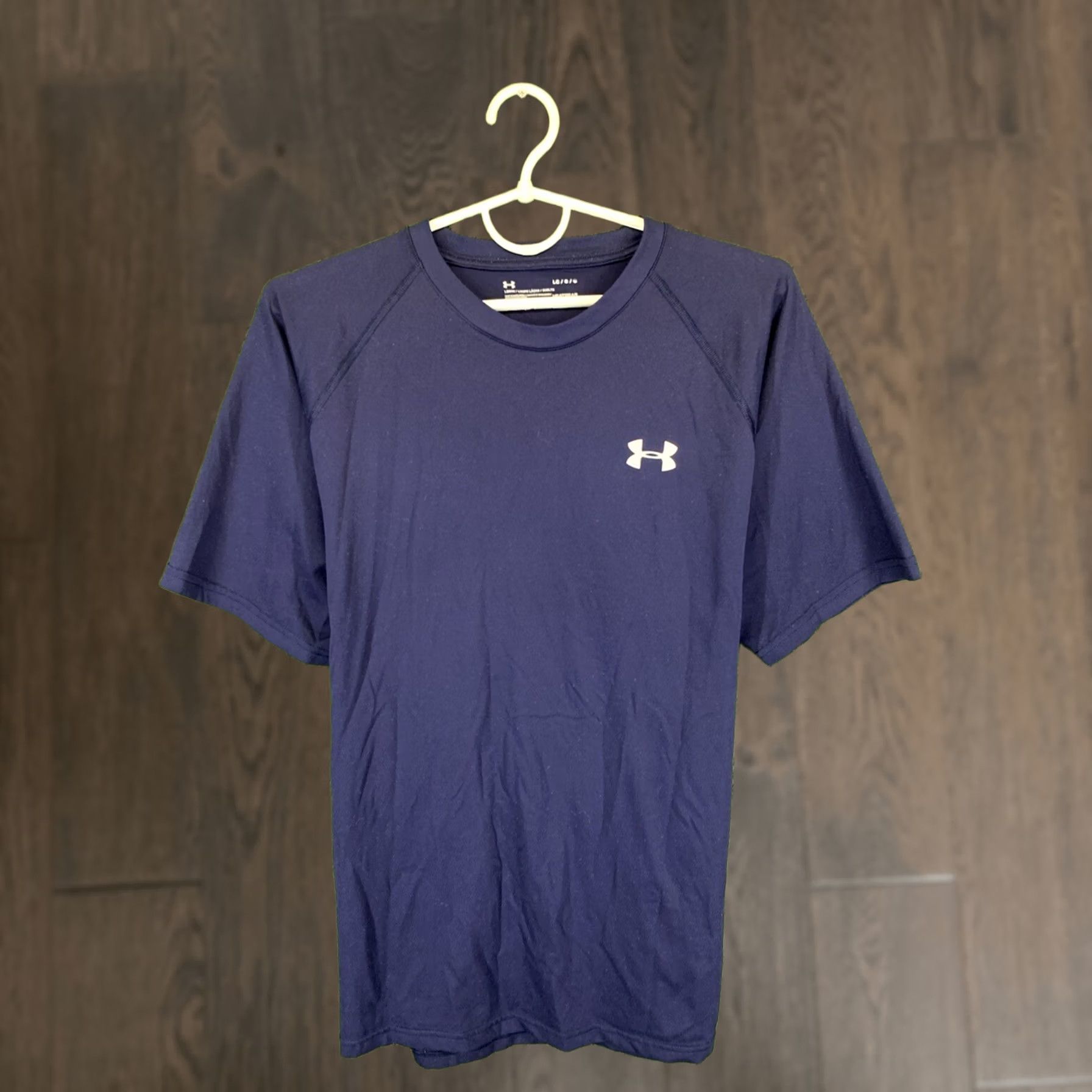 Under Armour Under Armour Mens Training Compression Jersey T-Shirt Navy Blue XS Size US L / EU 52-54 / 3 - 1 Thumbnail
