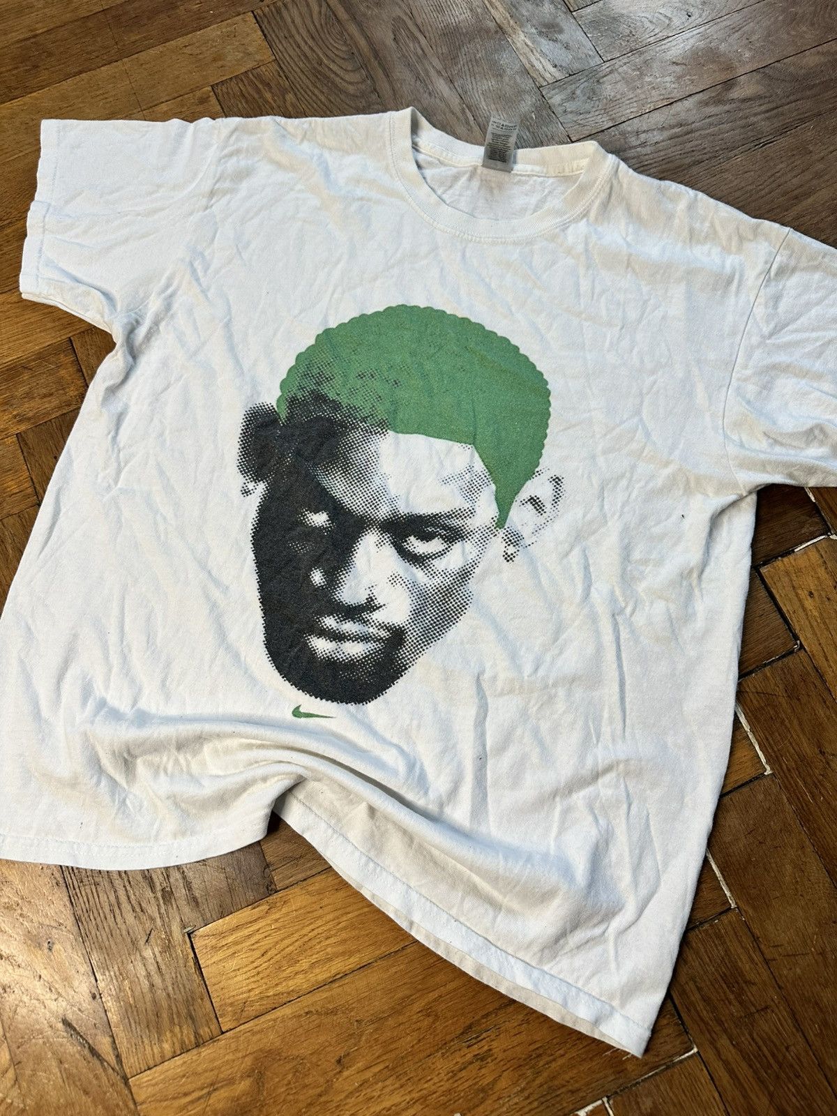 Vintage vintage 90s Dennis Rodman Tee Size US L / EU 52-54 / 3 - 3 Thumbnail