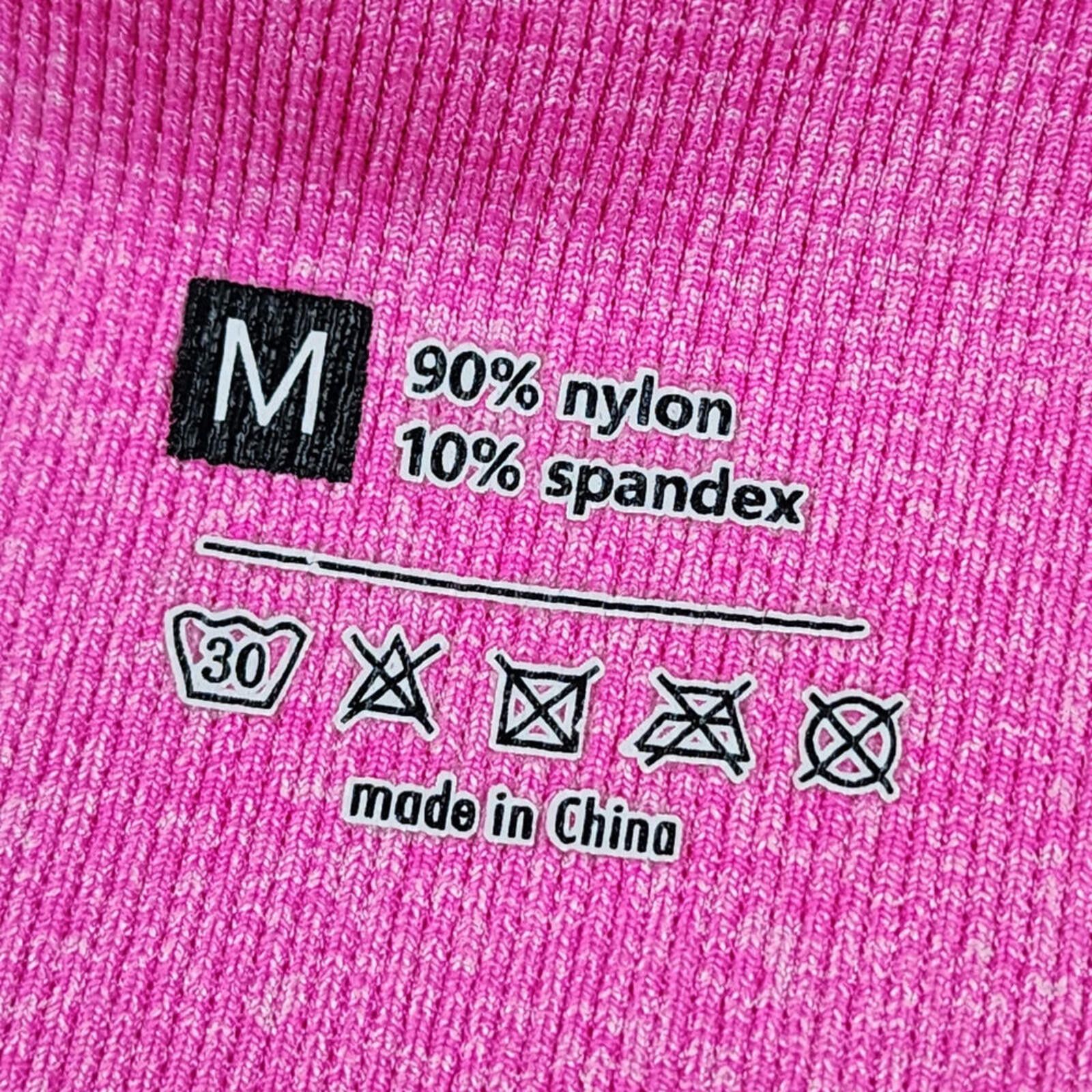 Other Hot Pink Medium Stretchy Bike Shorts Size 32" / US 10 / IT 46 - 3 Thumbnail
