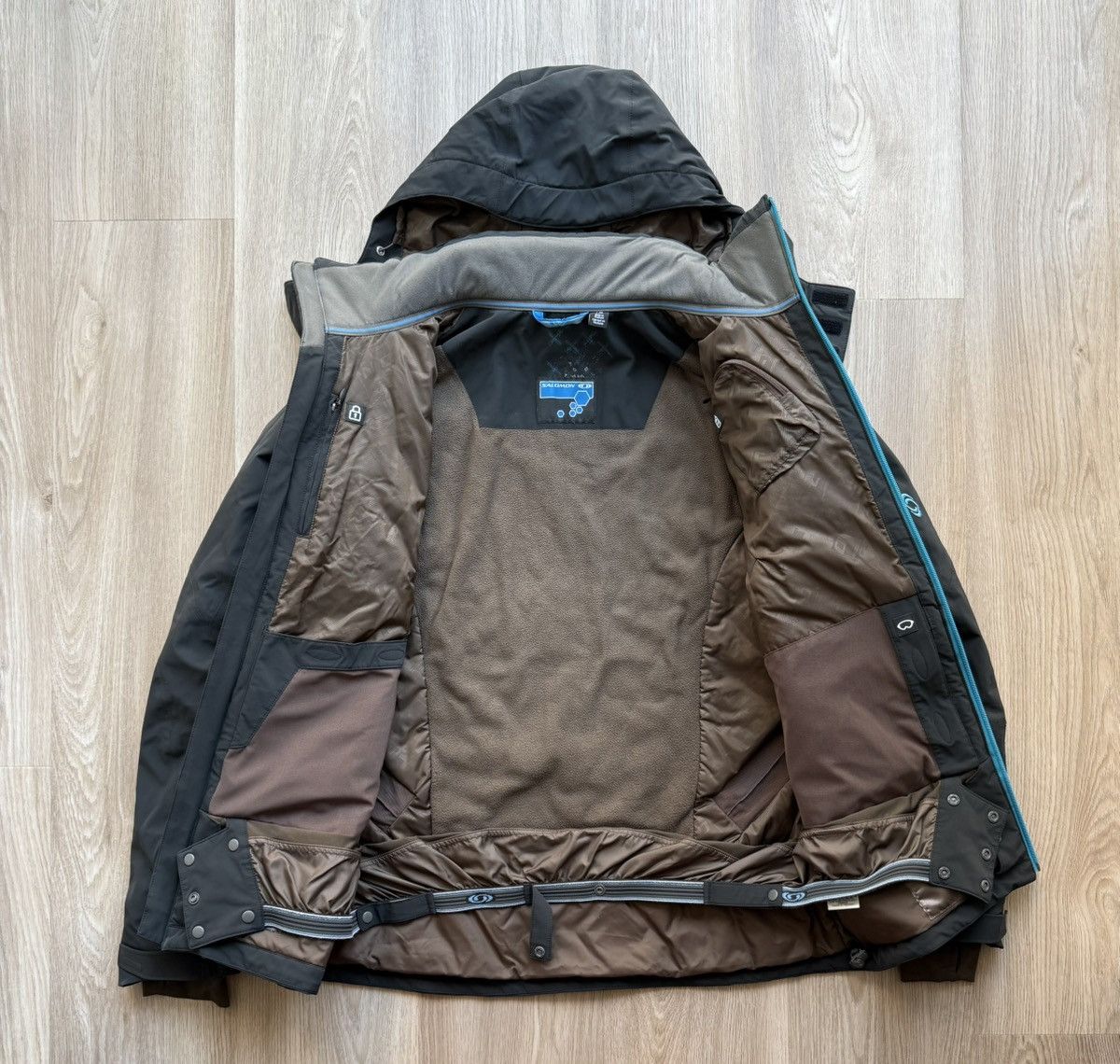 Salomon Vintage Salomon Gray Ski Jacket Size US L / EU 52-54 / 3 - 8 Thumbnail