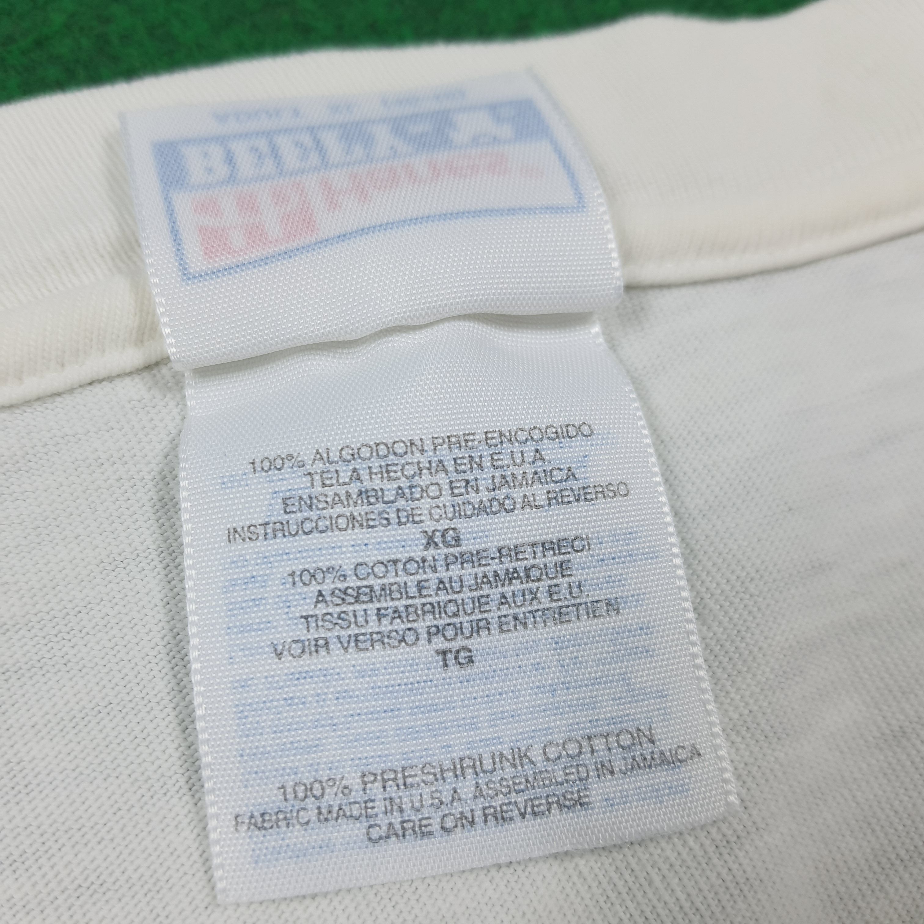 Hanes Vintage 90s Adventure of TinTin Single Stitch Tshirt C285N19 Size US XL / EU 56 / 4 - 6 Thumbnail