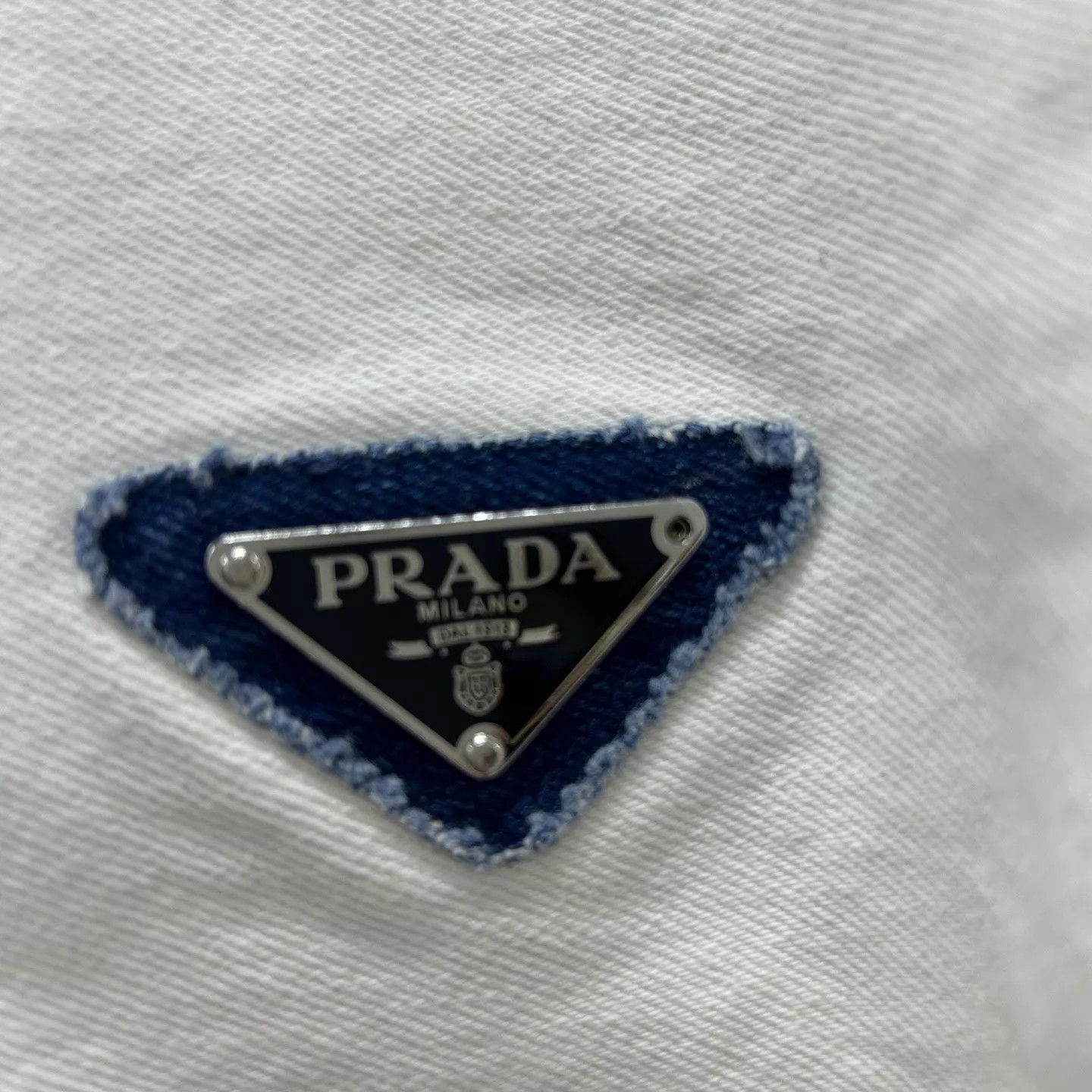 Prada Prada Denim Sweaters New With Tags 40 Size S / US 4 / IT 40 - 4 Thumbnail