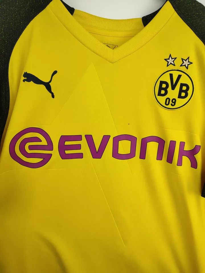 Puma Chris#33 Bundesliga 2018-19 Borussia Dortmund Kit Soccer Size US L / EU 52-54 / 3 - 10 Thumbnail