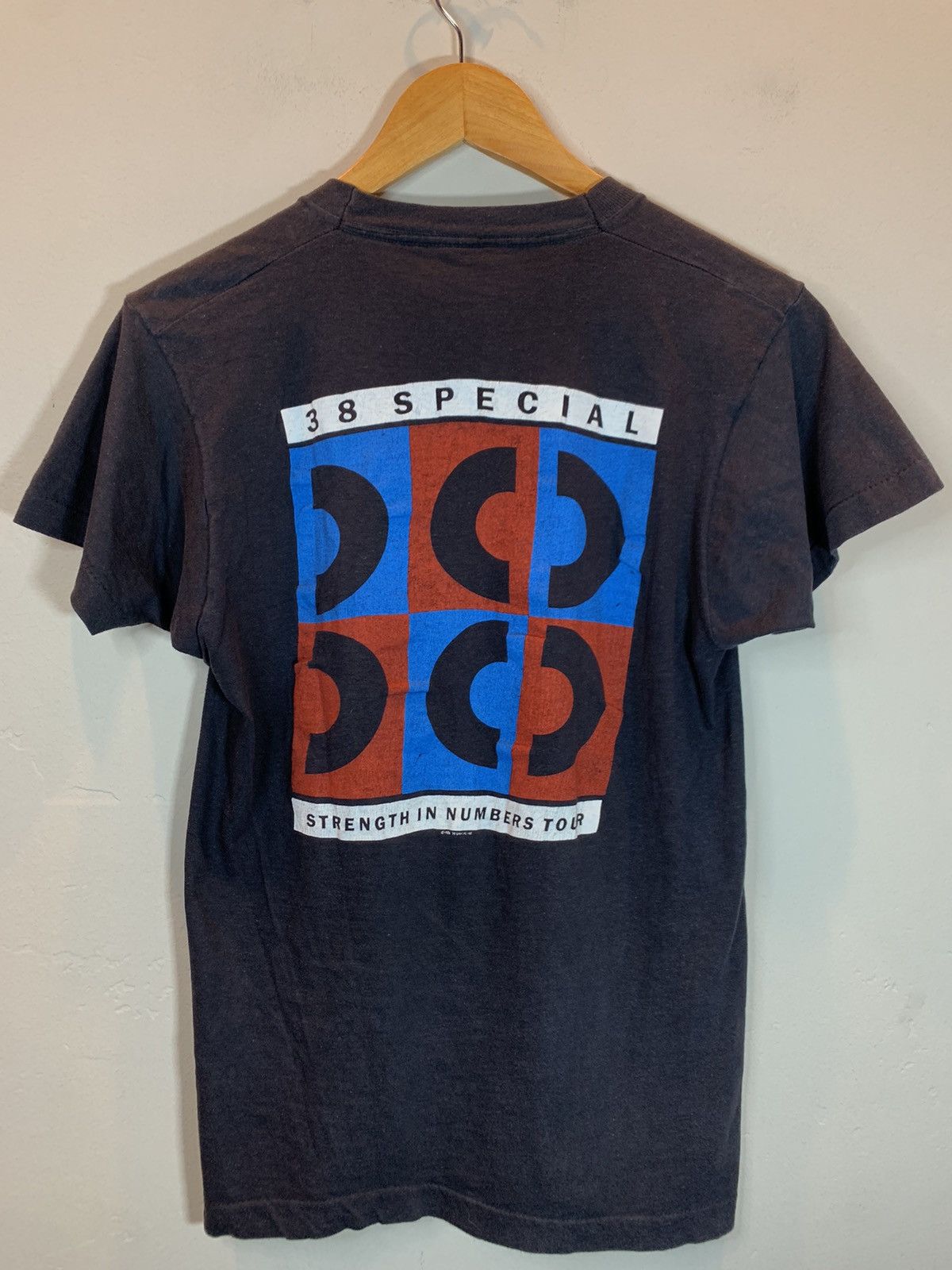 Band Tees × Vintage RARE* Vintage 1986 38 Special Strength In Numbers Tour Shirt Size US M / EU 48-50 / 2 - 2 Thumbnail