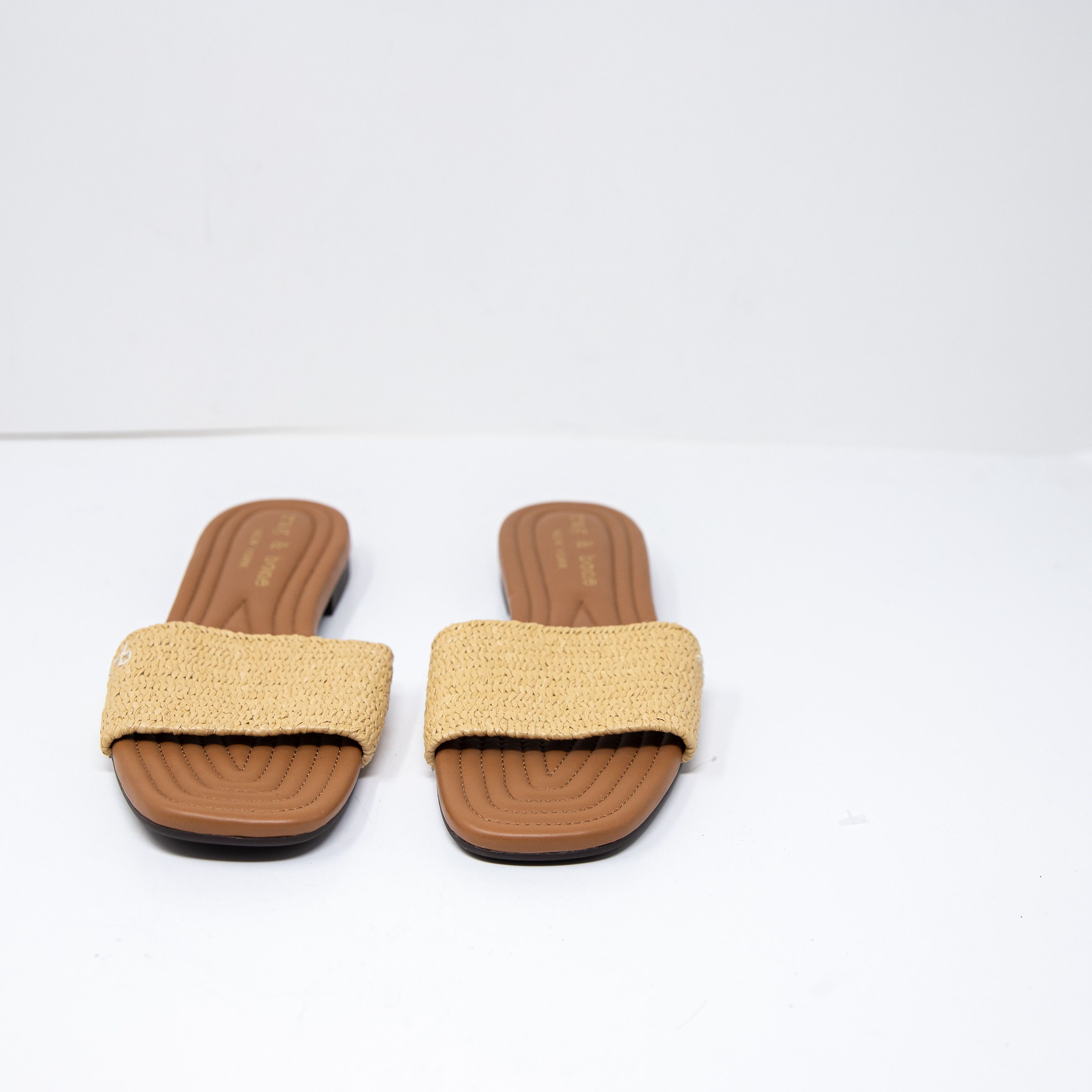 Rag & Bone NEW Rag & Bone Ellie Slide Woven Straw Size US 7.5 / IT 37.5 - 2 Thumbnail
